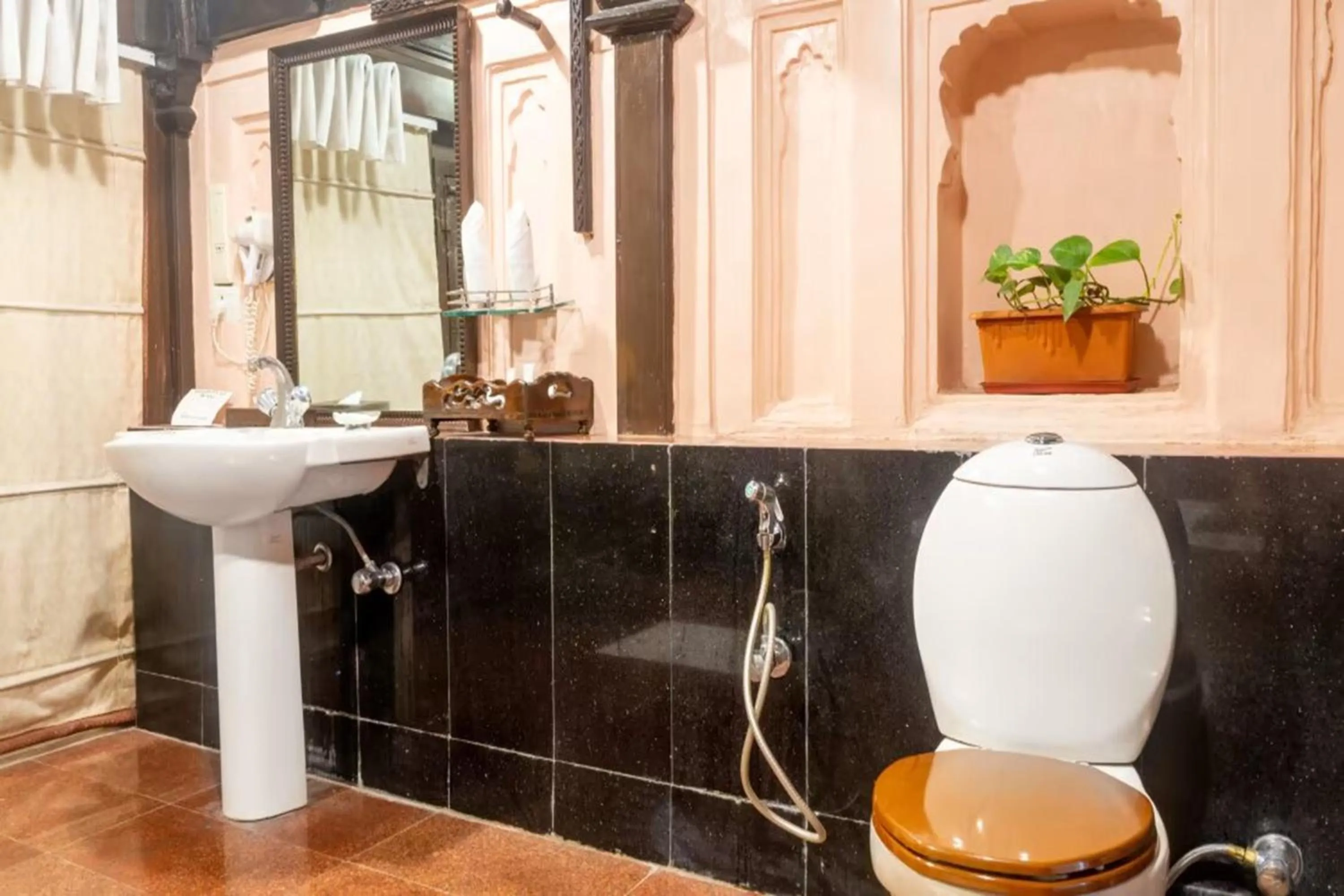 Toilet in Fort JadhavGADH -A GADH Heritage Hotel