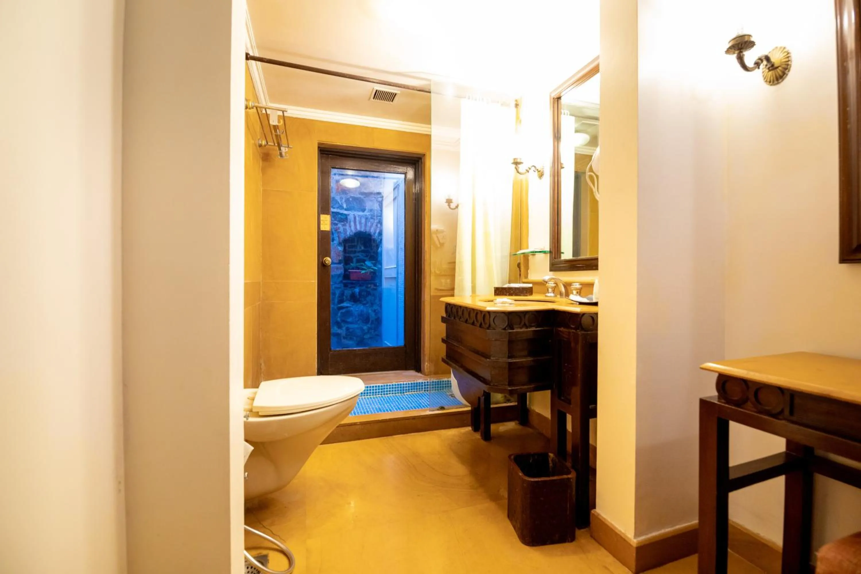 Bathroom in Fort JadhavGADH -A GADH Heritage Hotel