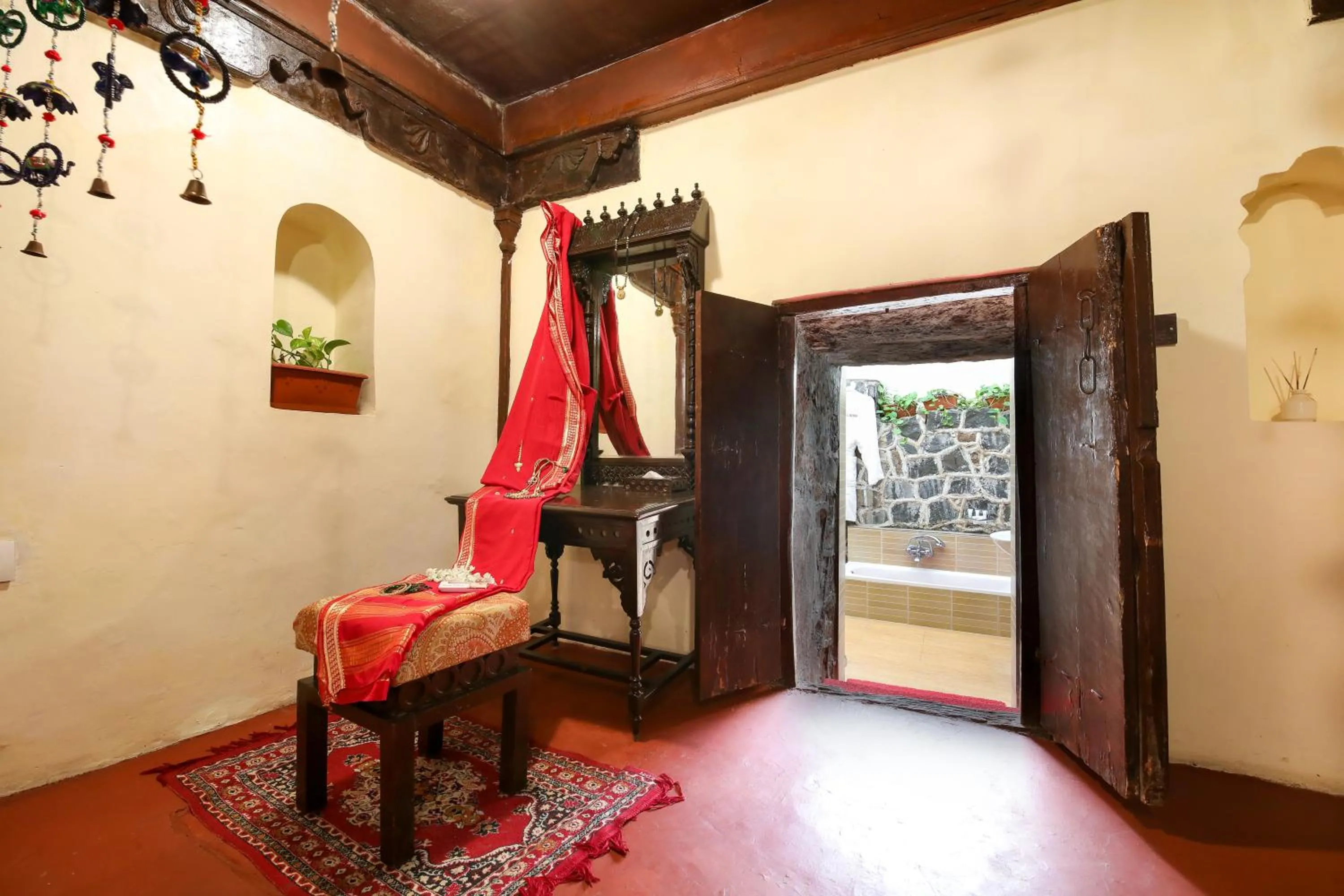 Bathroom in Fort JadhavGADH -A GADH Heritage Hotel