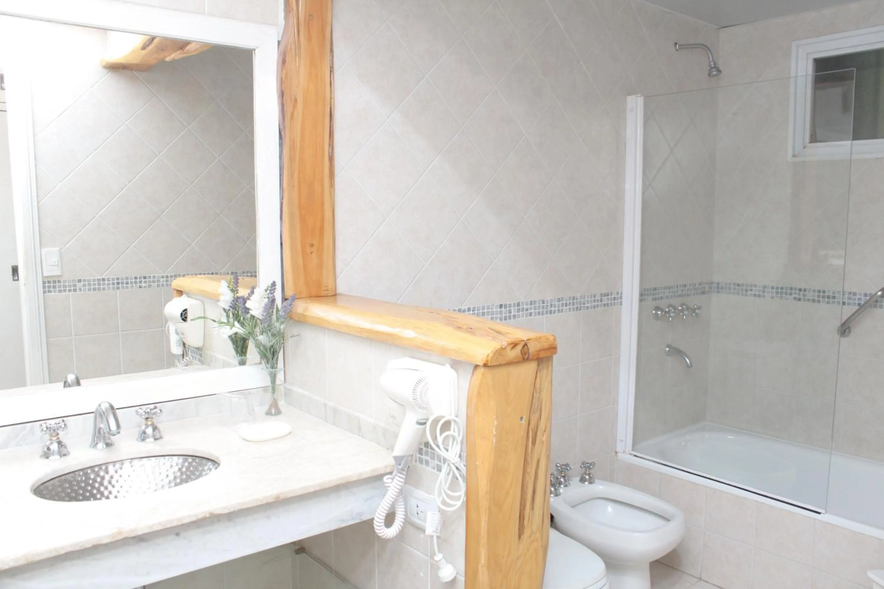 Bathroom in Carilo Village Apart Hotel & Spa