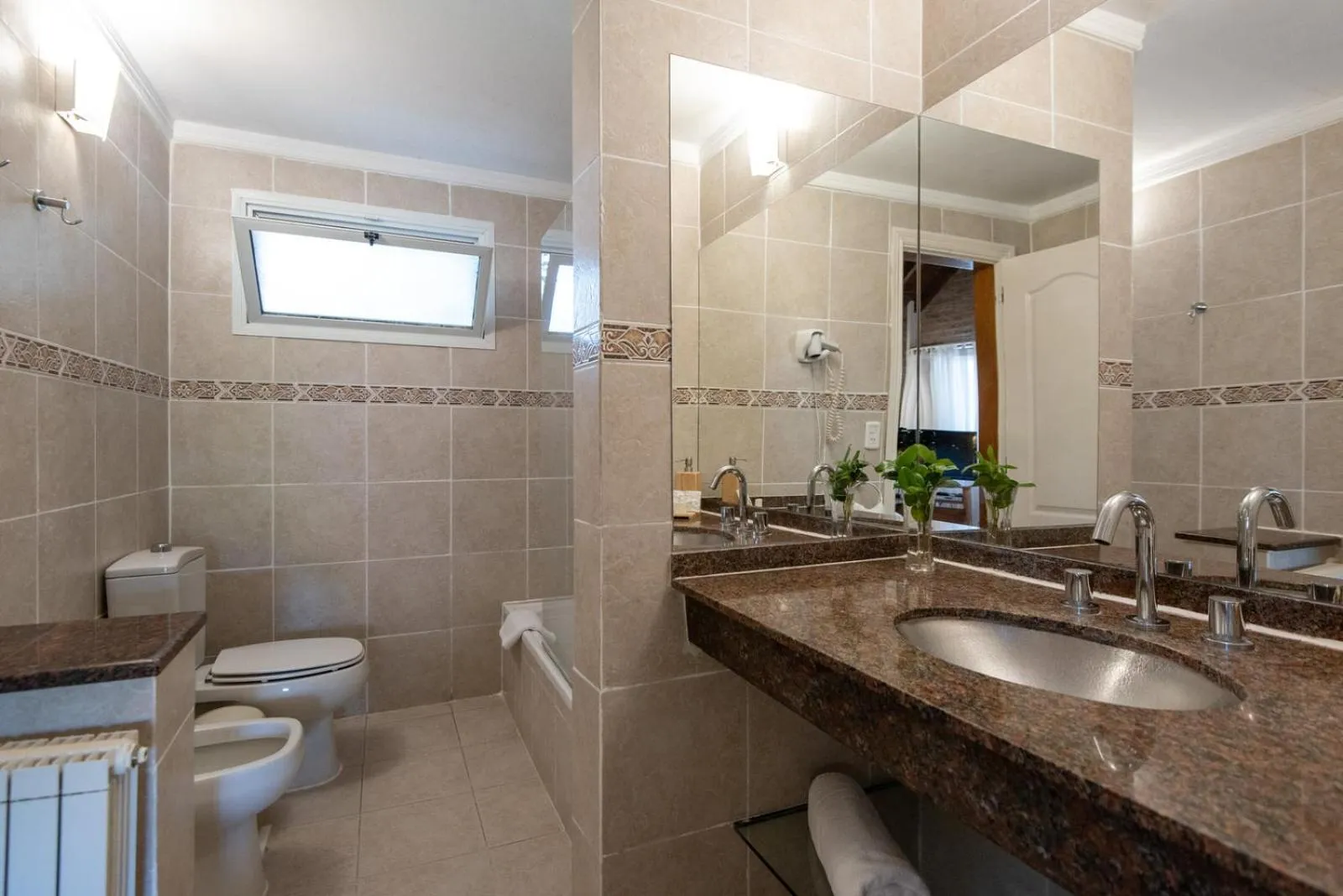 Bathroom in Carilo Village Apart Hotel & Spa