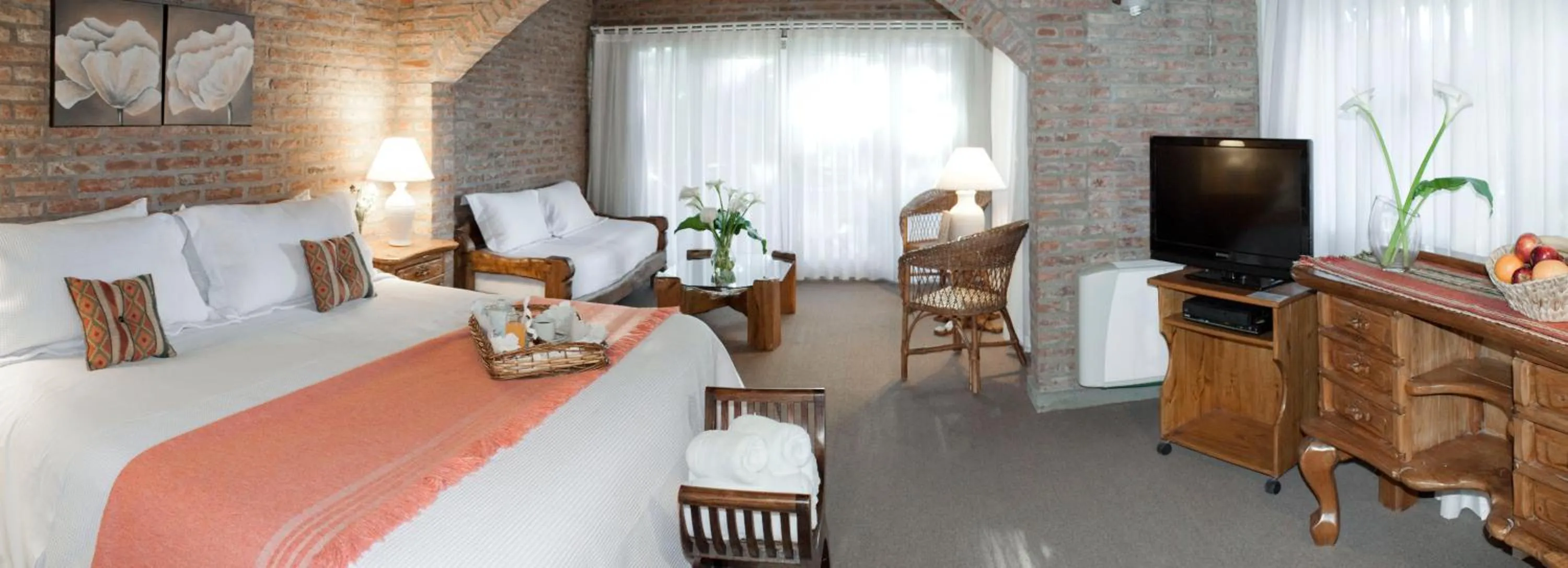 Bed in Carilo Village Apart Hotel & Spa