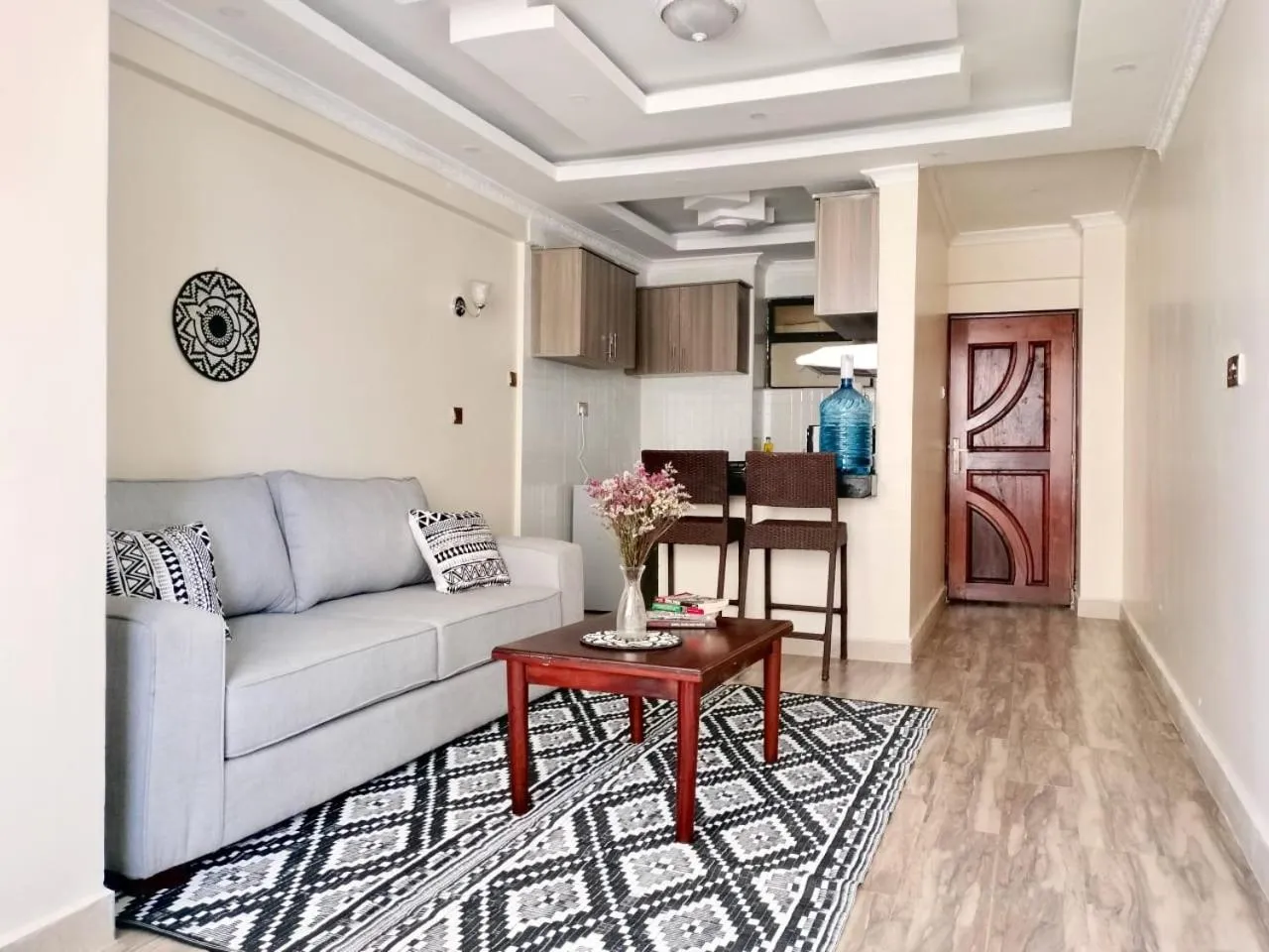 Living room in Park Place Hotel