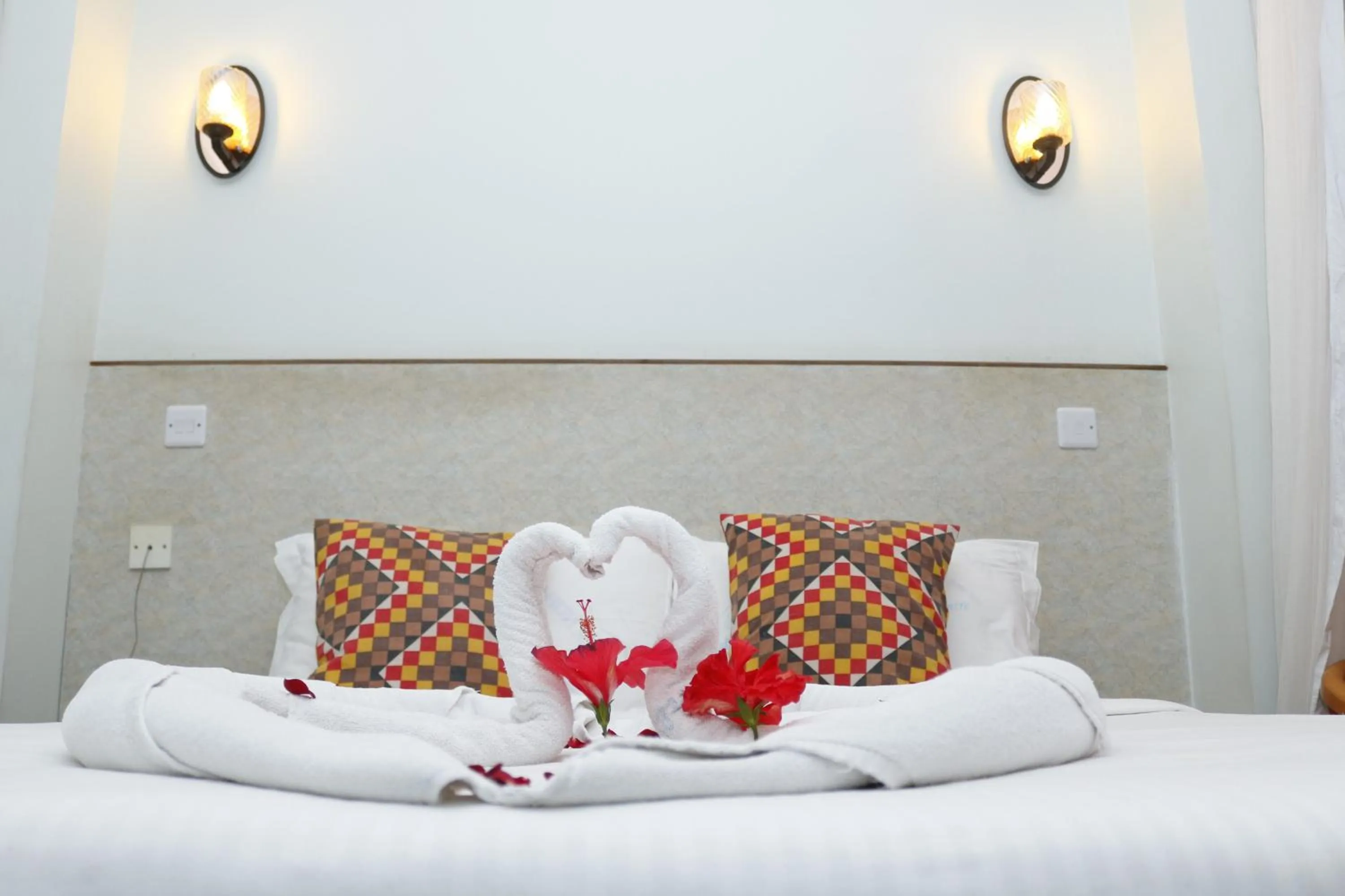 Bed in Park Place Hotel