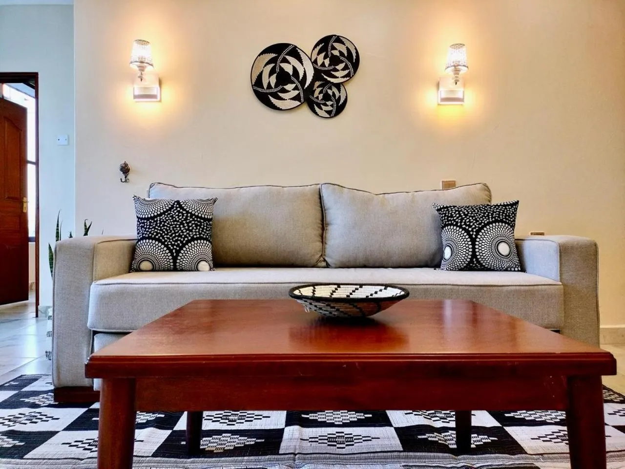 Living room in Park Place Hotel