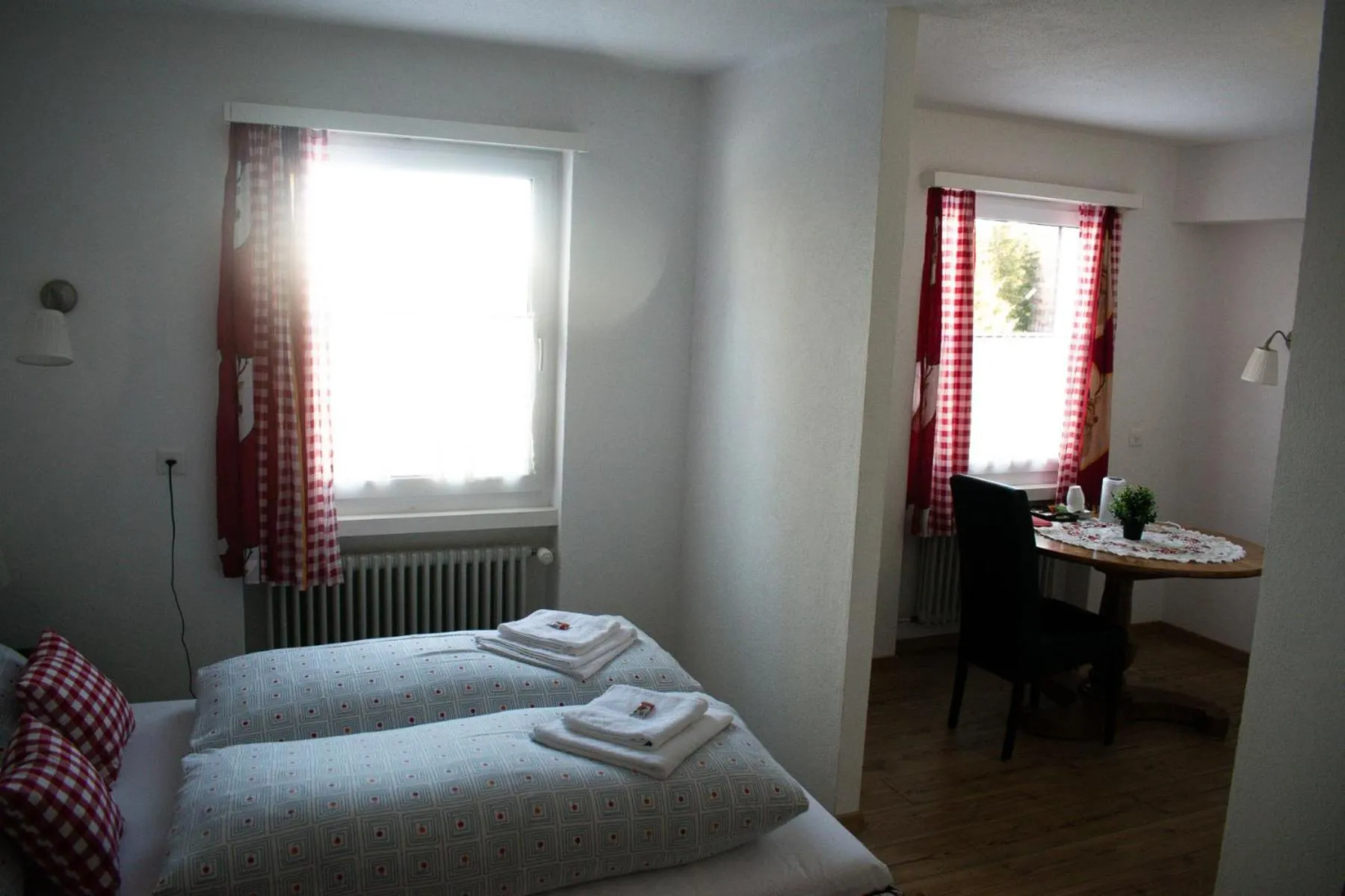 Photo of the whole room, Bed in Hotel Malixerhof