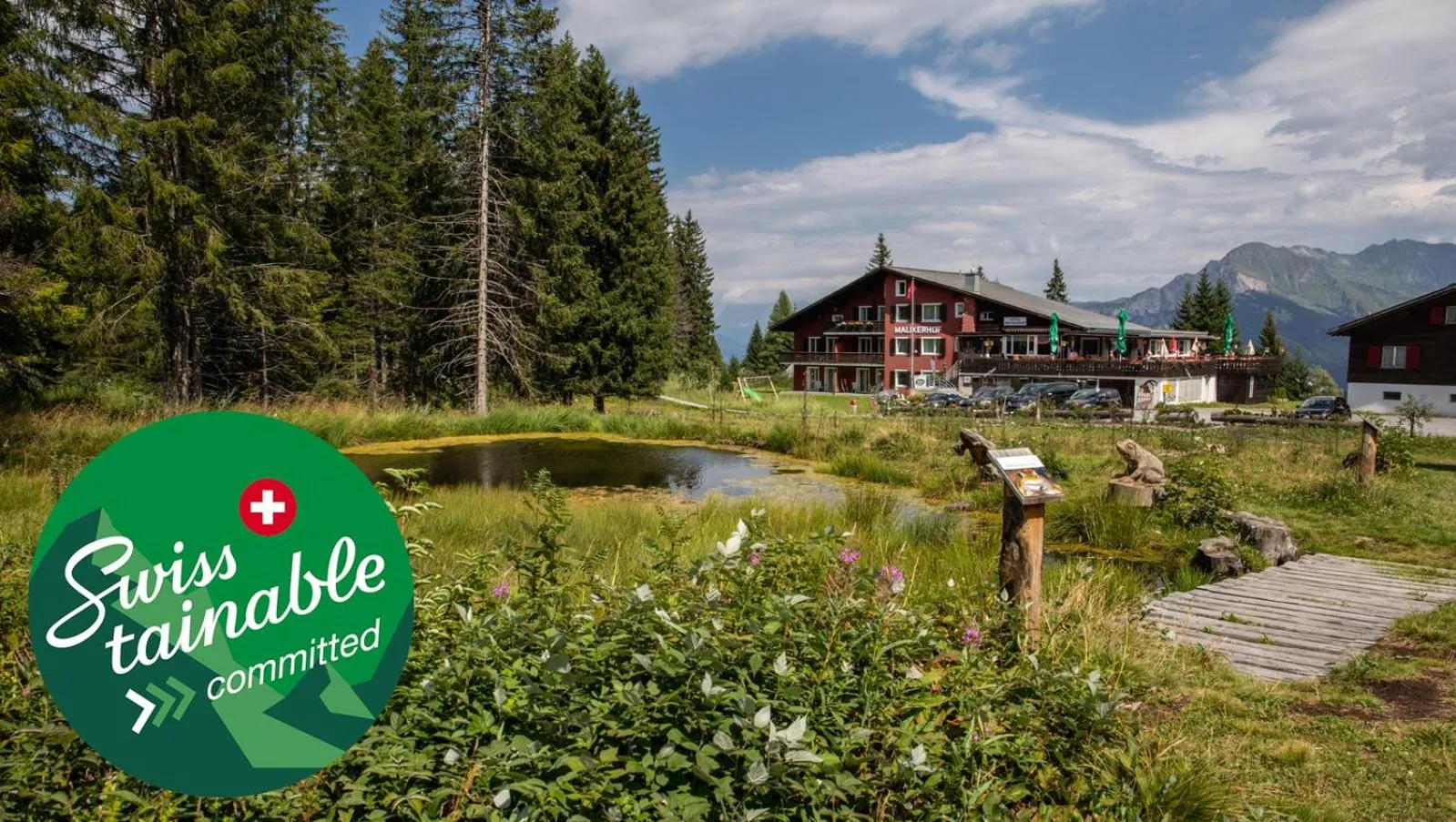 Property building in Hotel Malixerhof