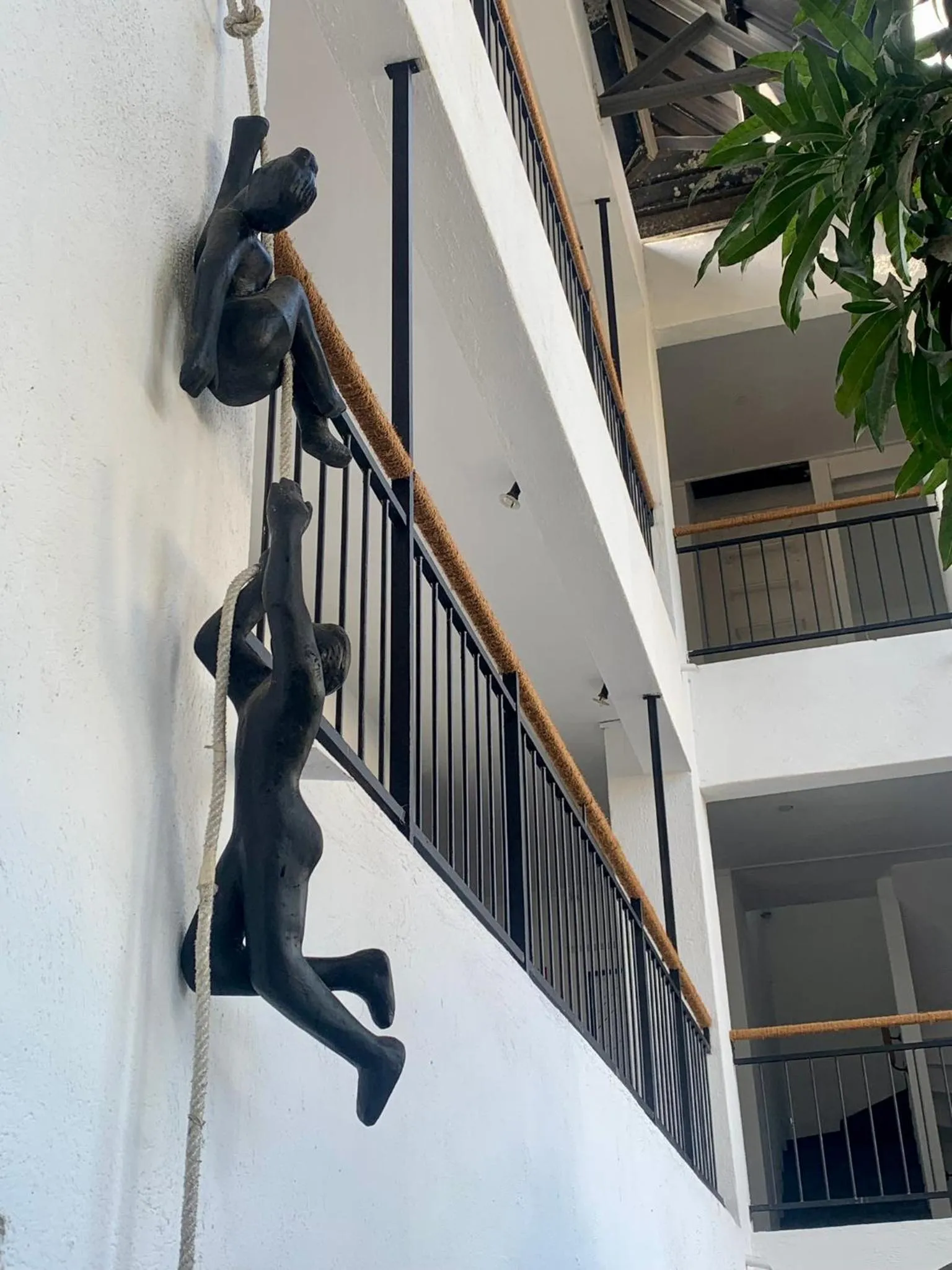 Patio in Cosy Guest House Sous le Badamier