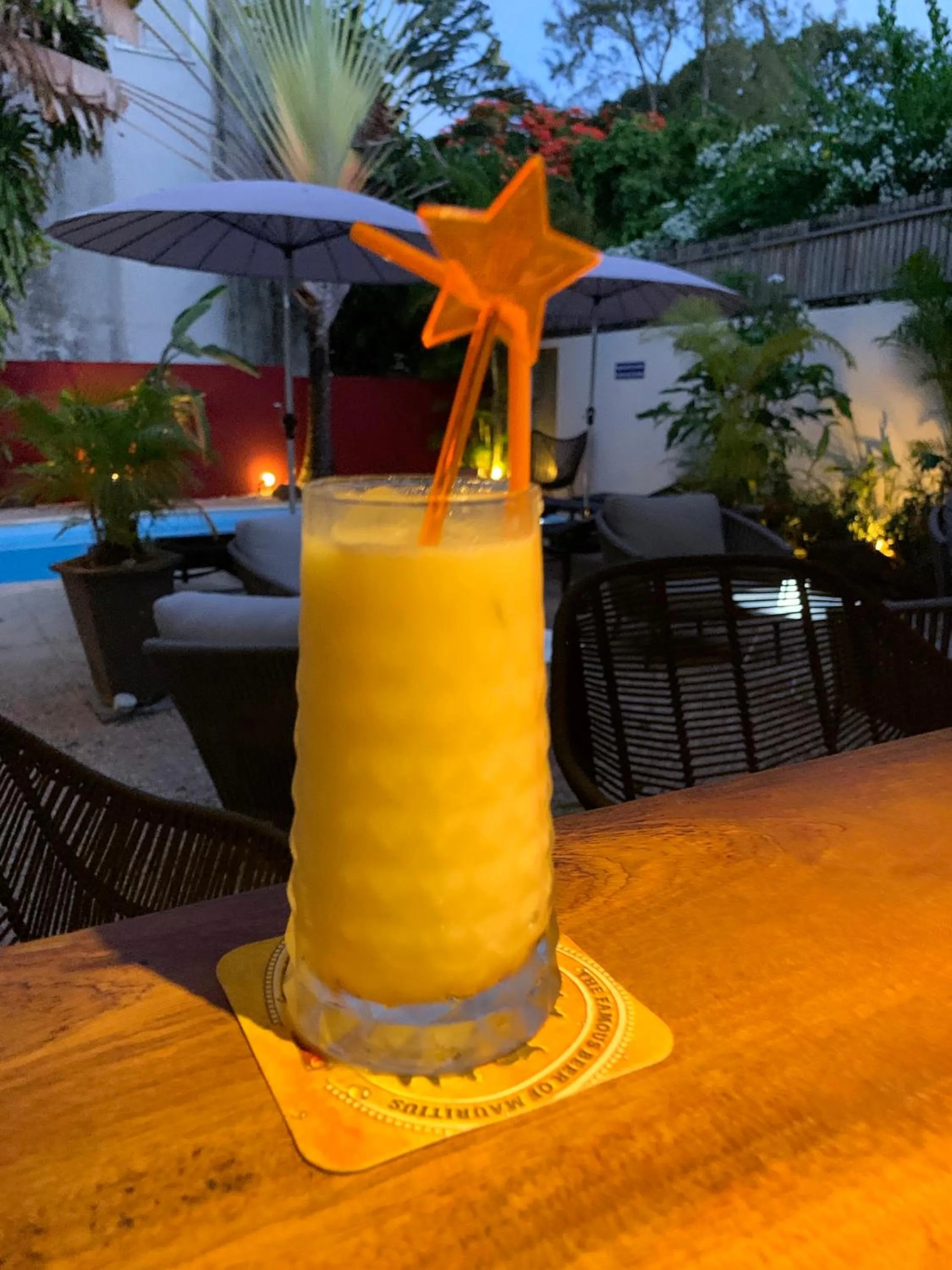 Drinks in Cosy Guest House Sous le Badamier