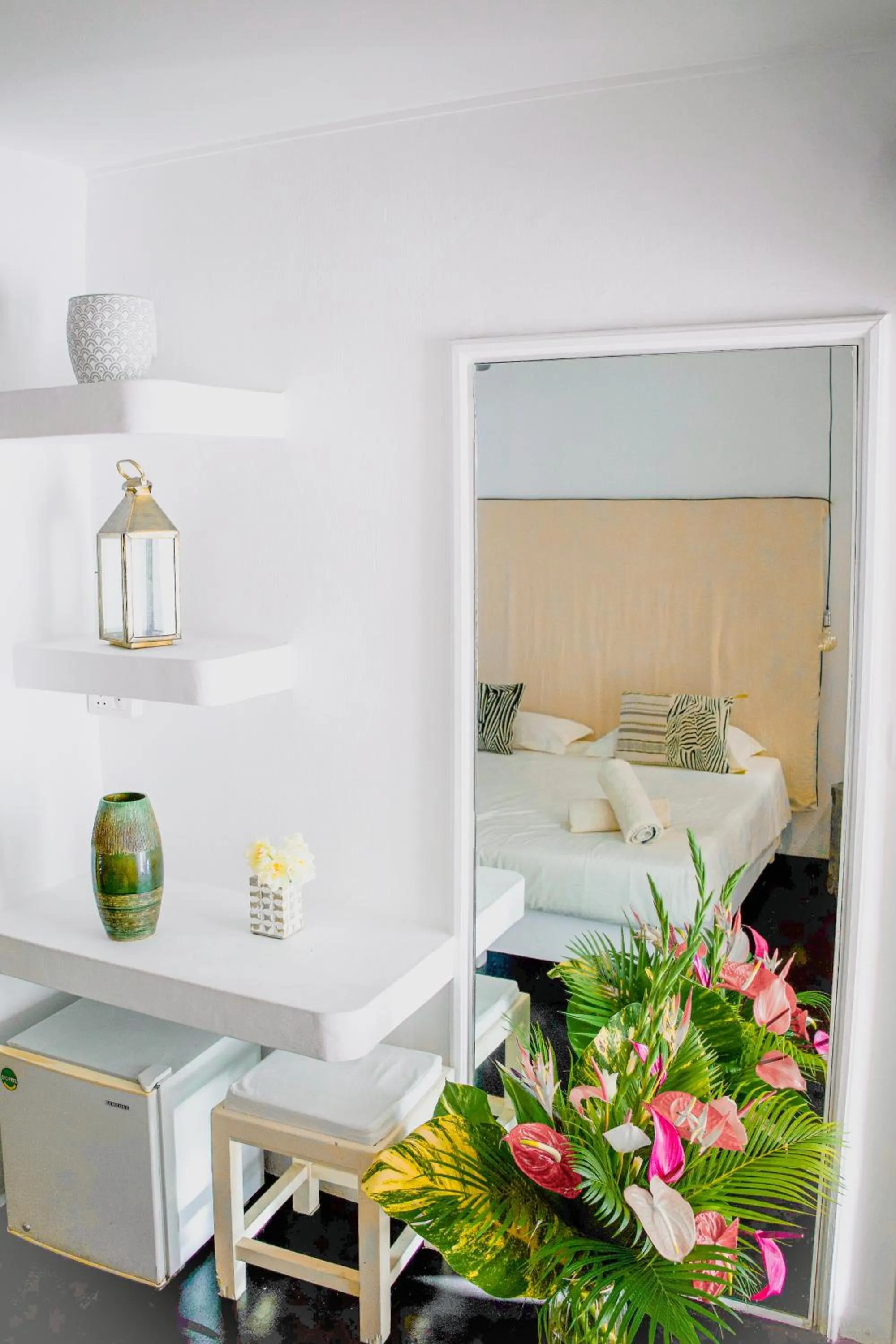 Bedroom, Bed in Cosy Guest House Sous le Badamier