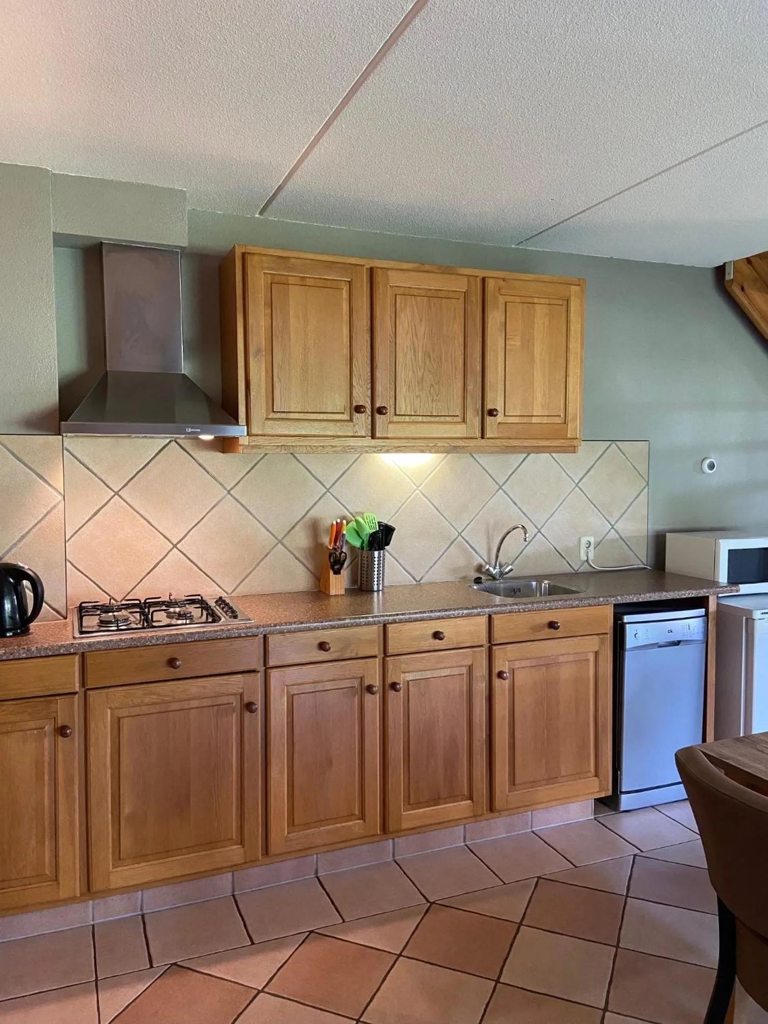 kitchen in Hotel & Lodges Erve Bruggert