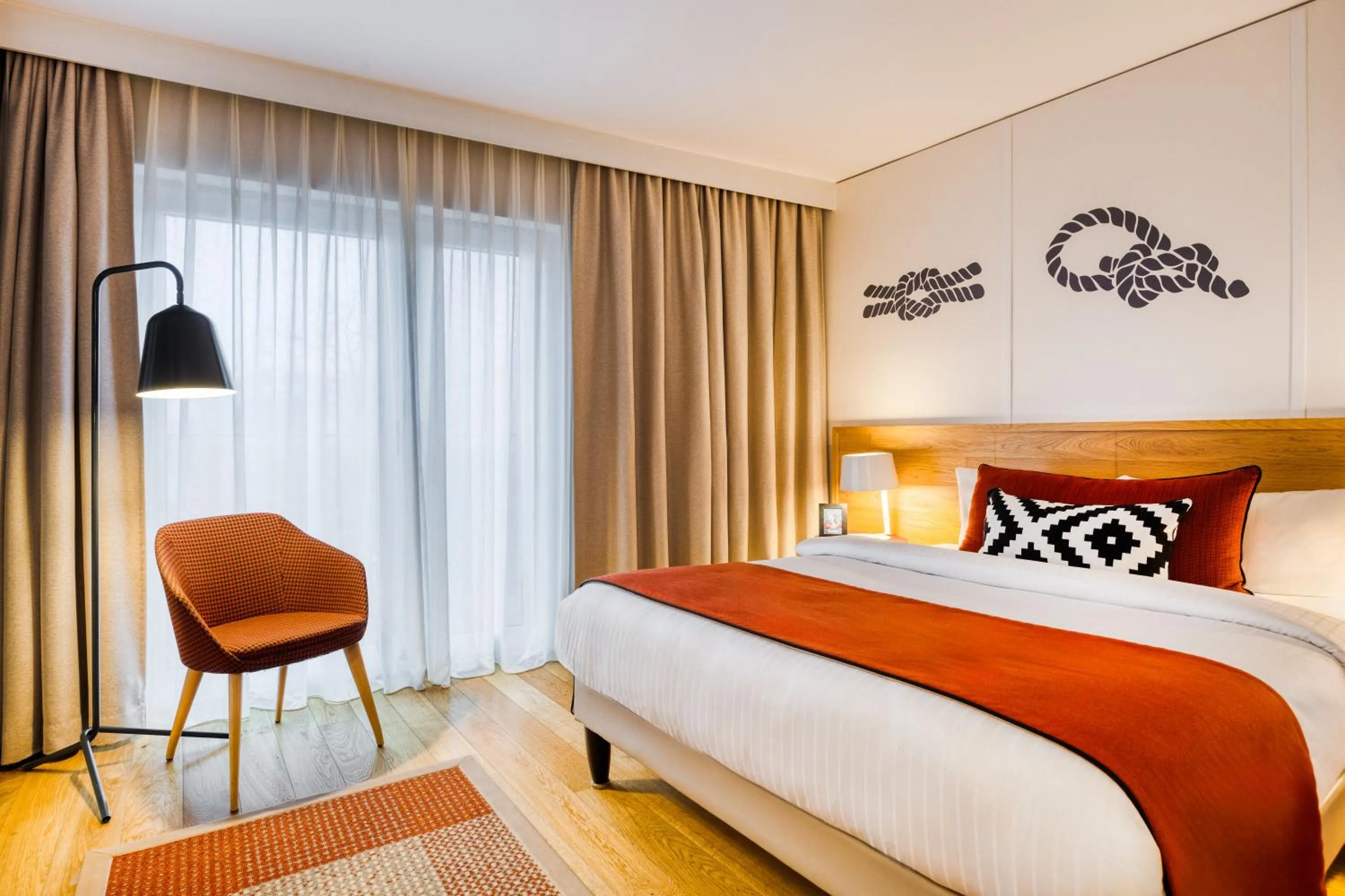 Bedroom, Bed in Citadines Michel Hamburg