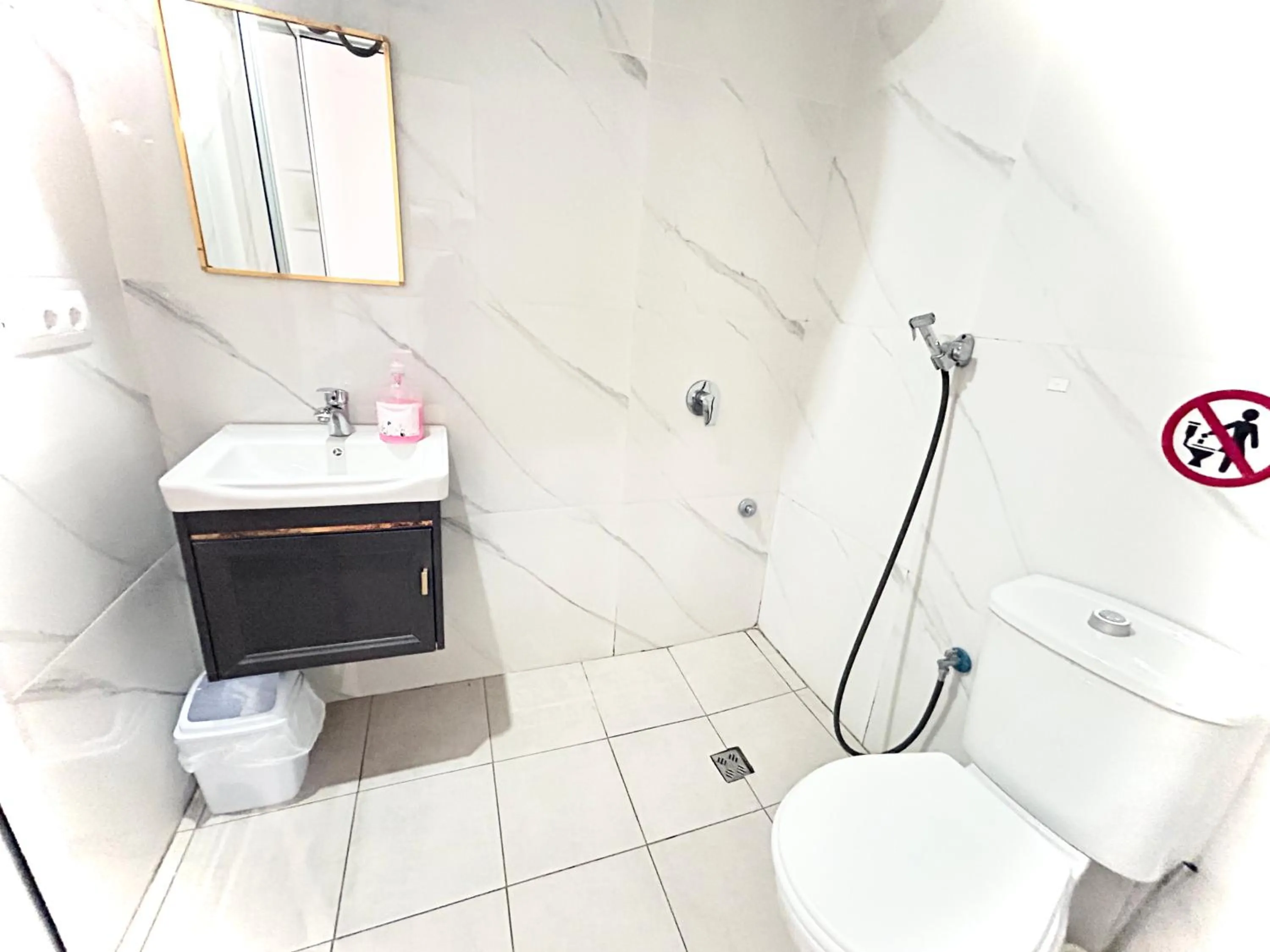 Shower in Budget Retreat Tirana & Studios