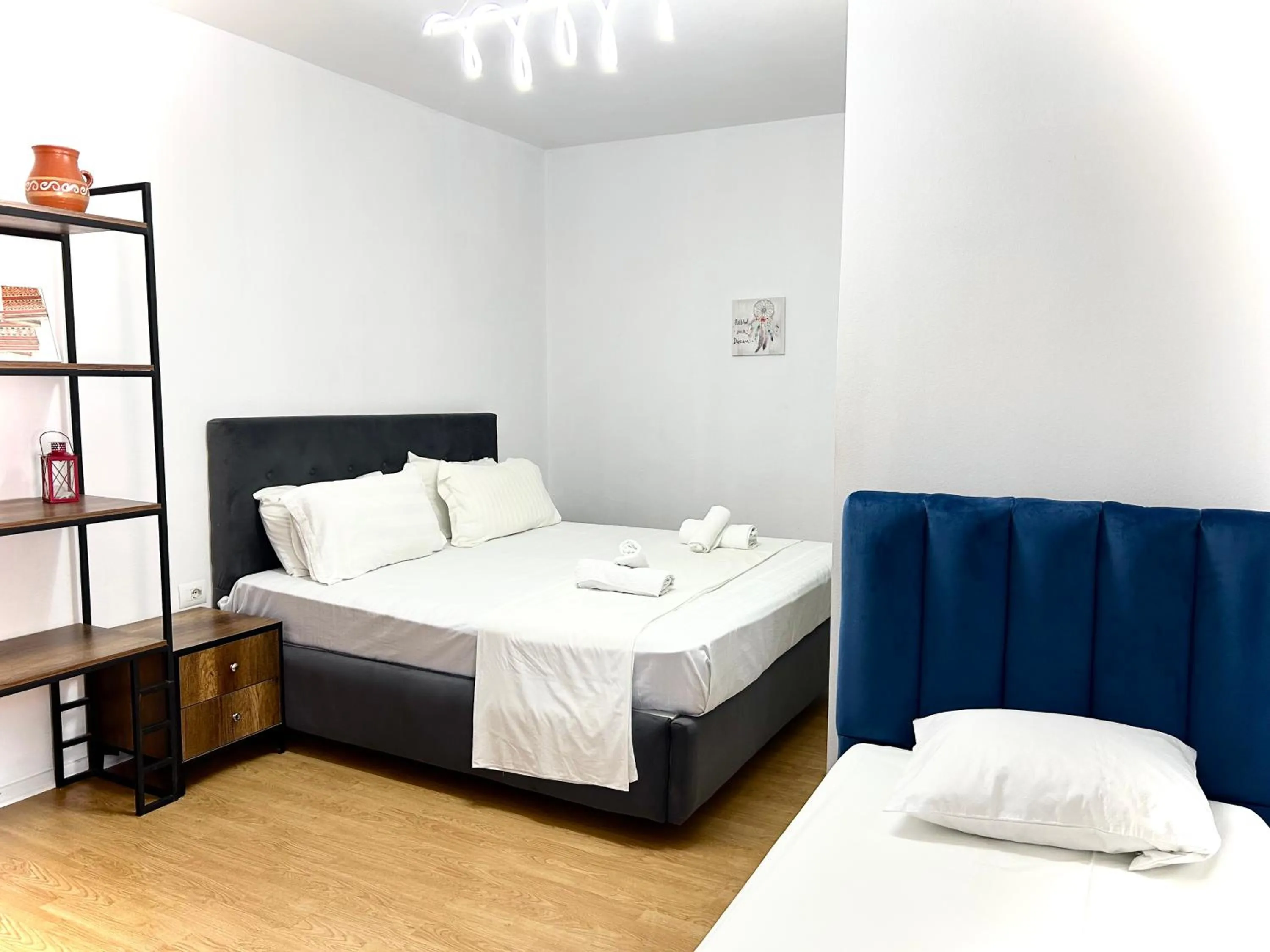Bed in Budget Retreat Tirana & Studios