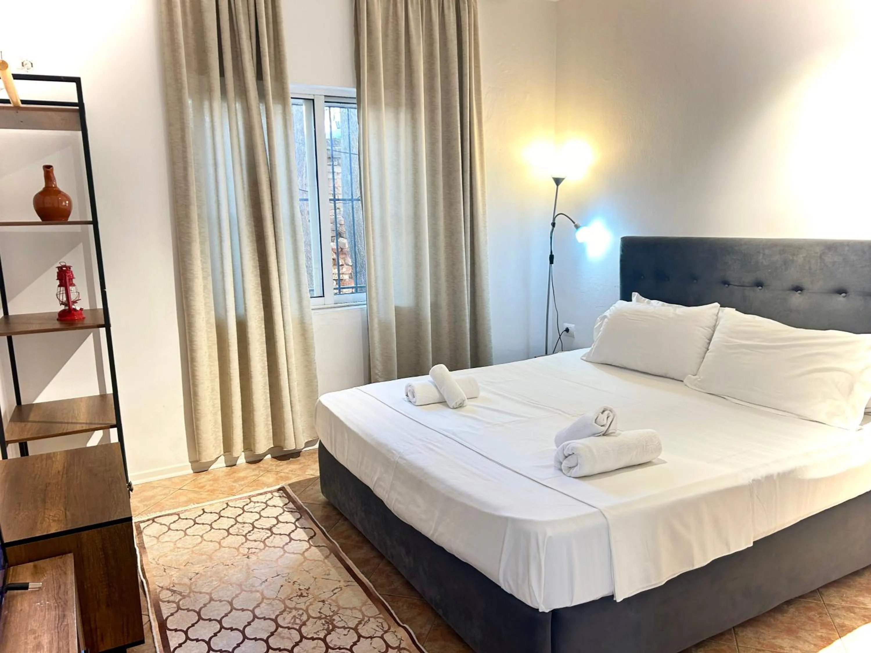 Bed in Budget Retreat Tirana & Studios