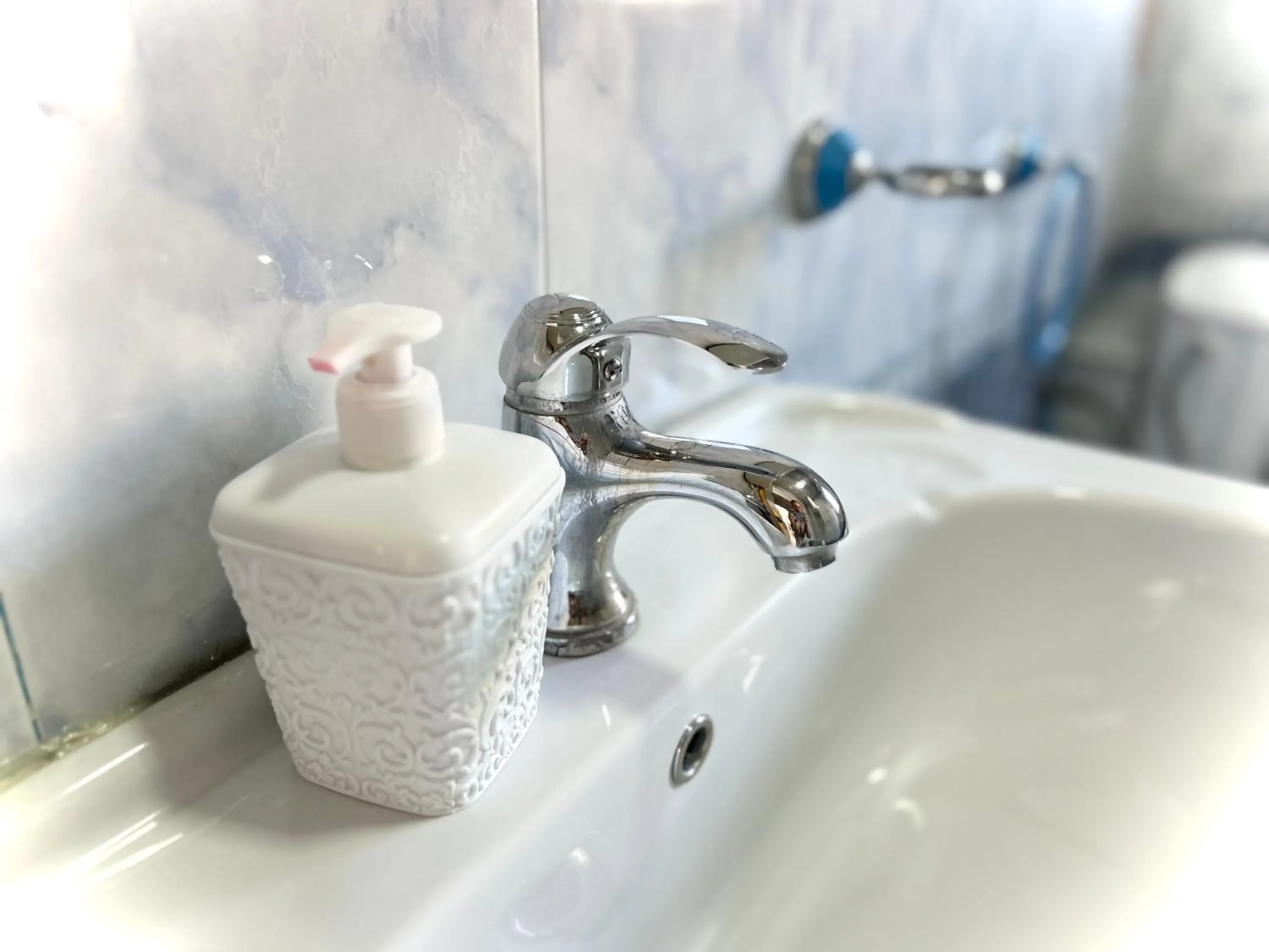 Bathroom in Budget Retreat Tirana & Studios