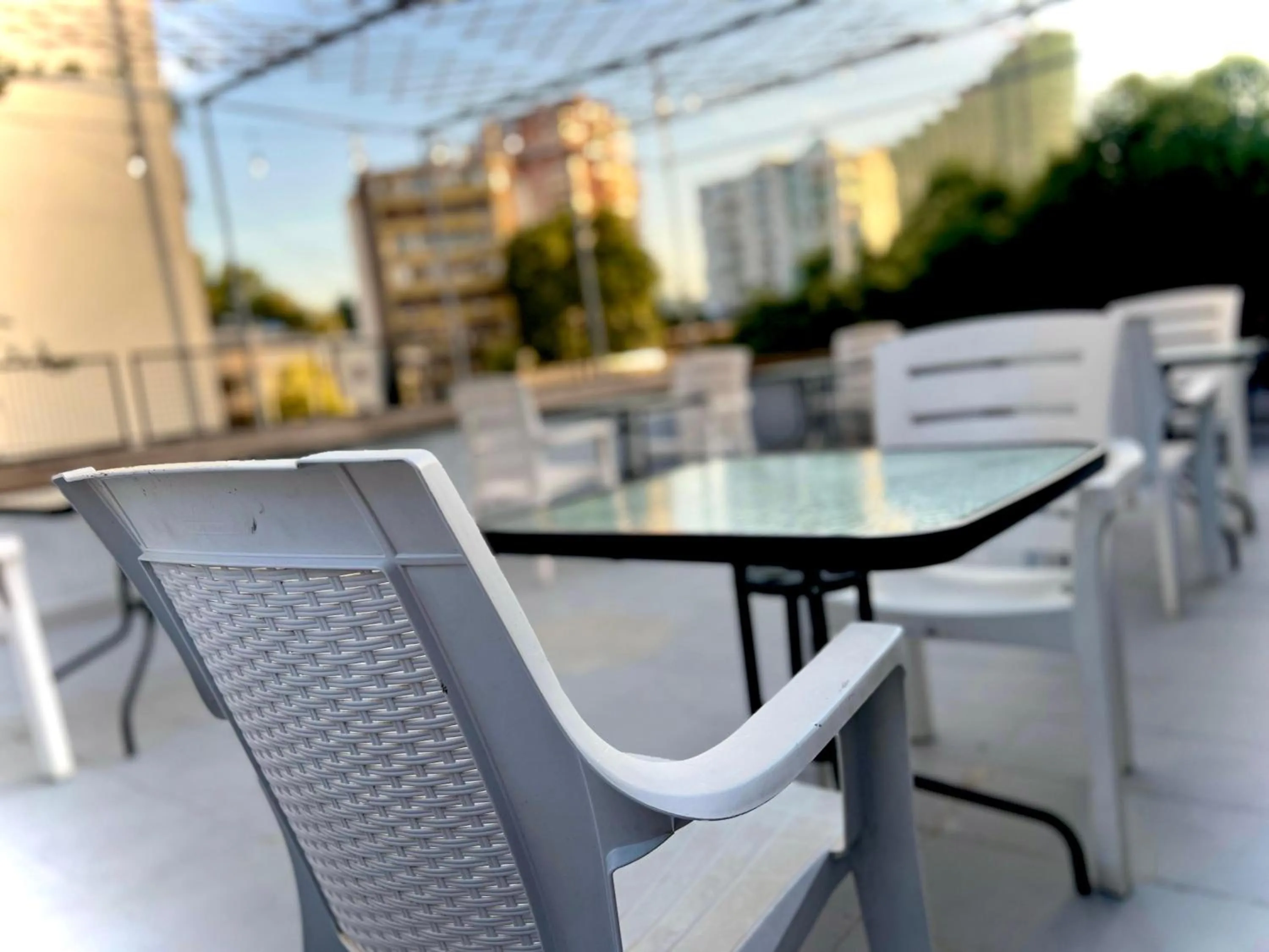 Balcony/Terrace in Budget Retreat Tirana & Studios