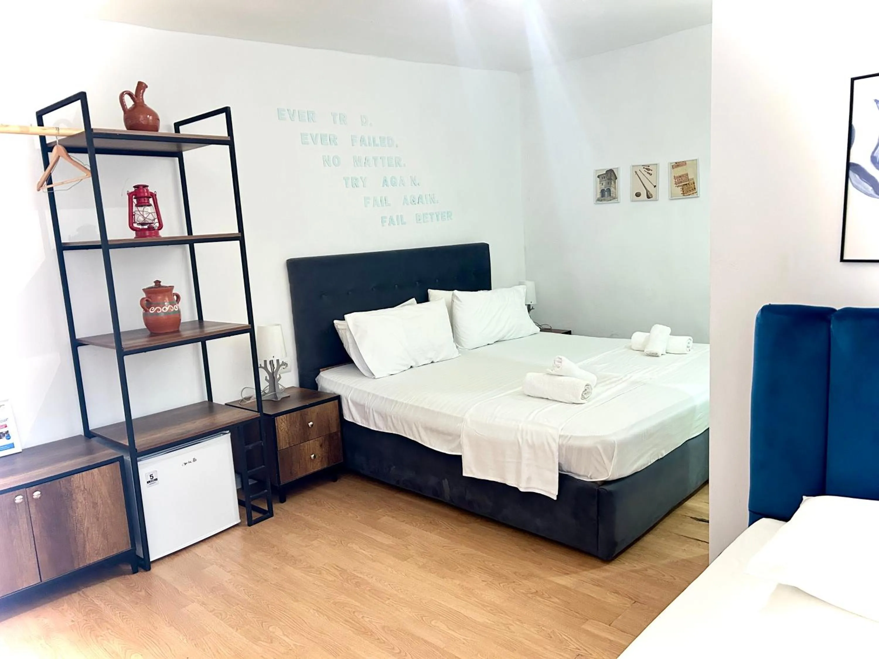 Bedroom, Bed in Budget Retreat Tirana & Studios
