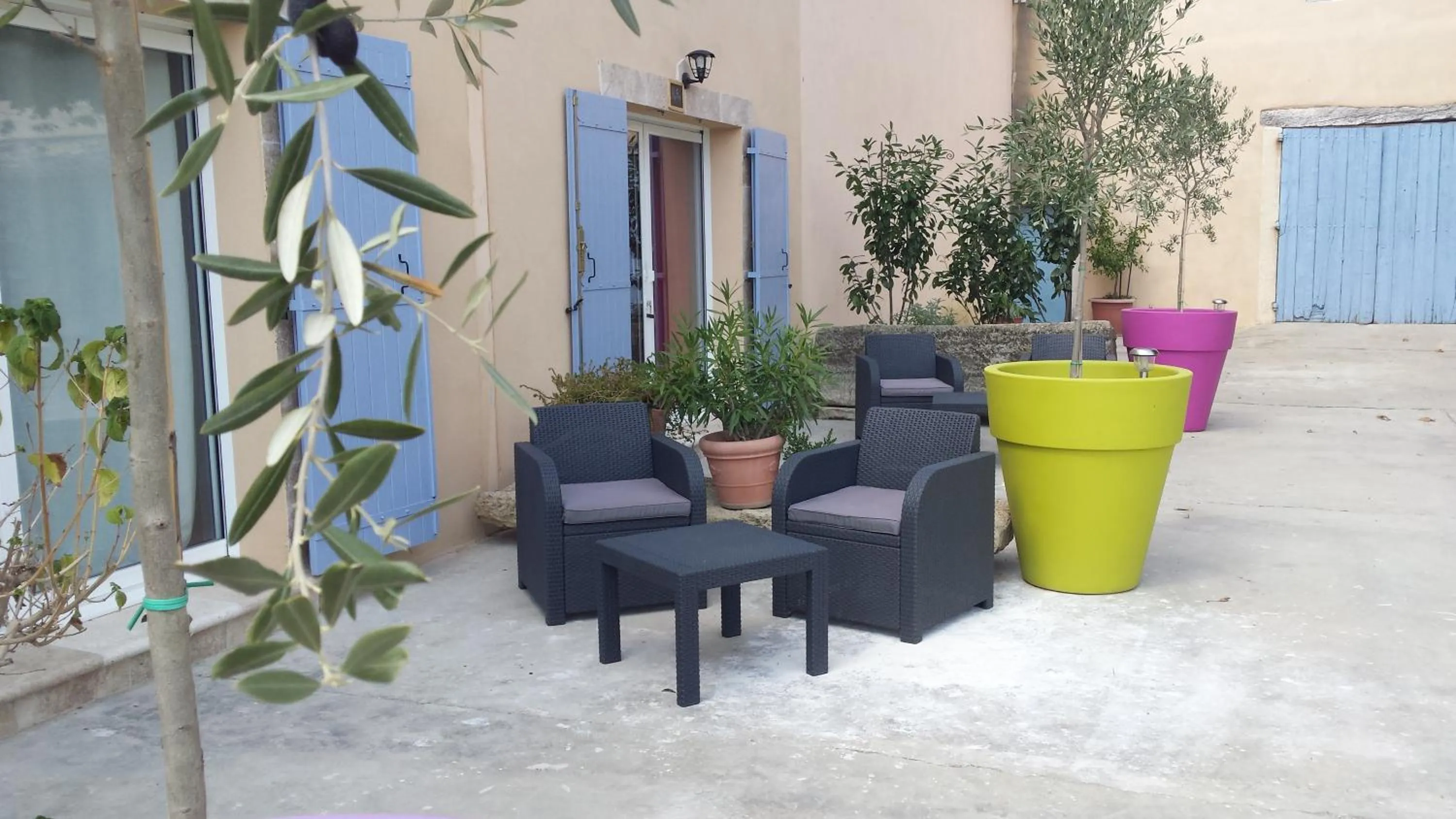 Patio in Mas Saint Julien