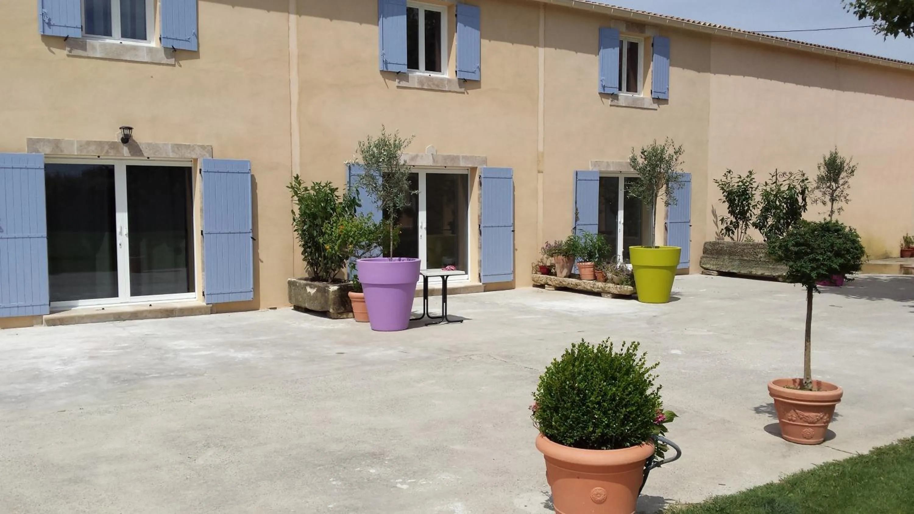 Decorative detail in Mas Saint Julien