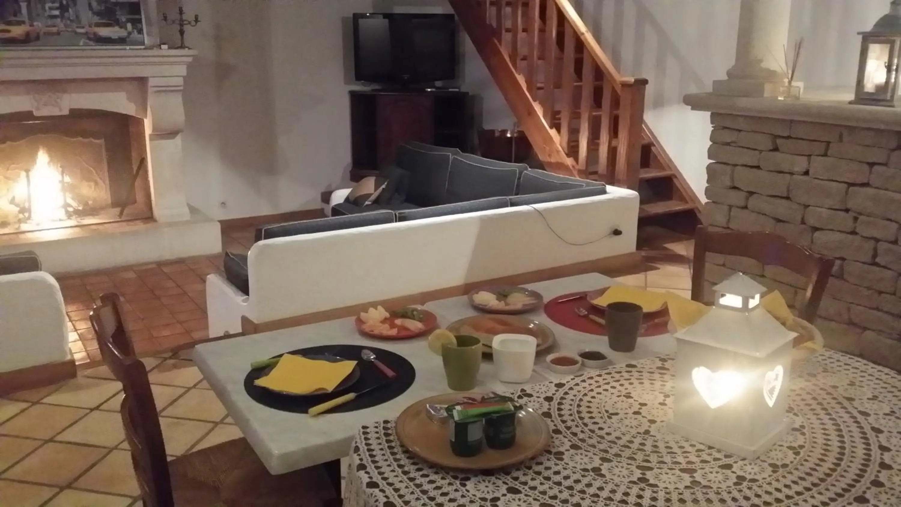 Dining area in Mas Saint Julien