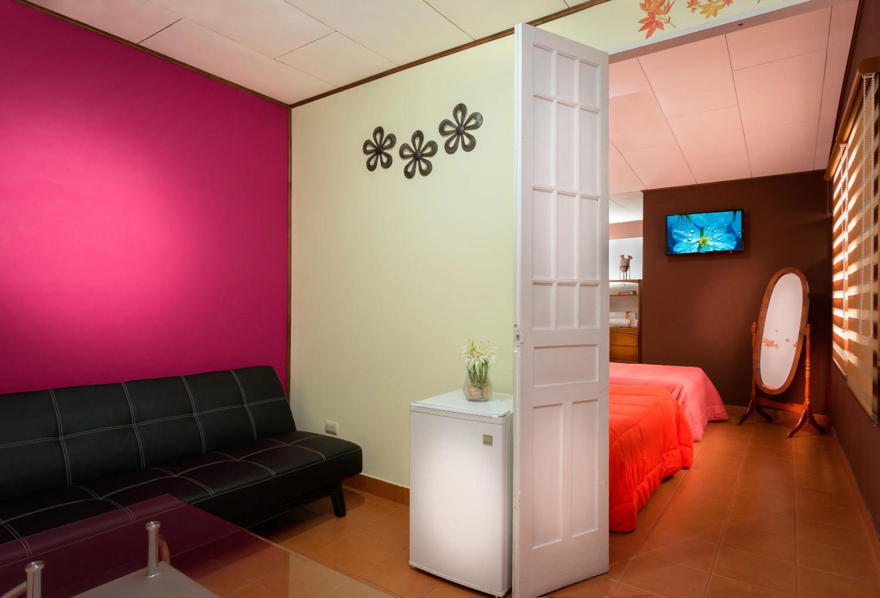 Decorative detail, Bed in Boutique Hotel Casa Orquídeas