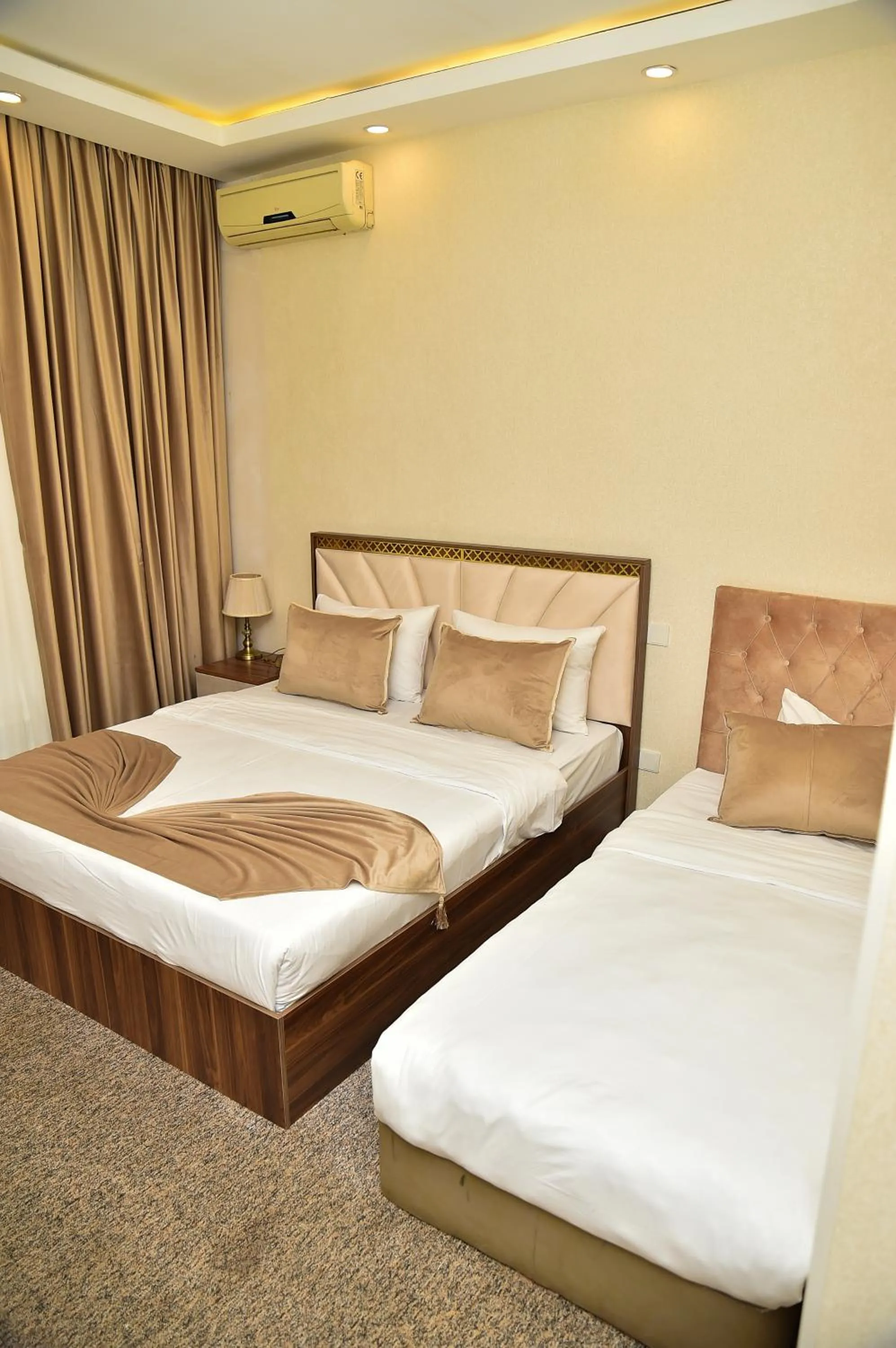 Bed in Boulevard Rigs Boutique Hotel