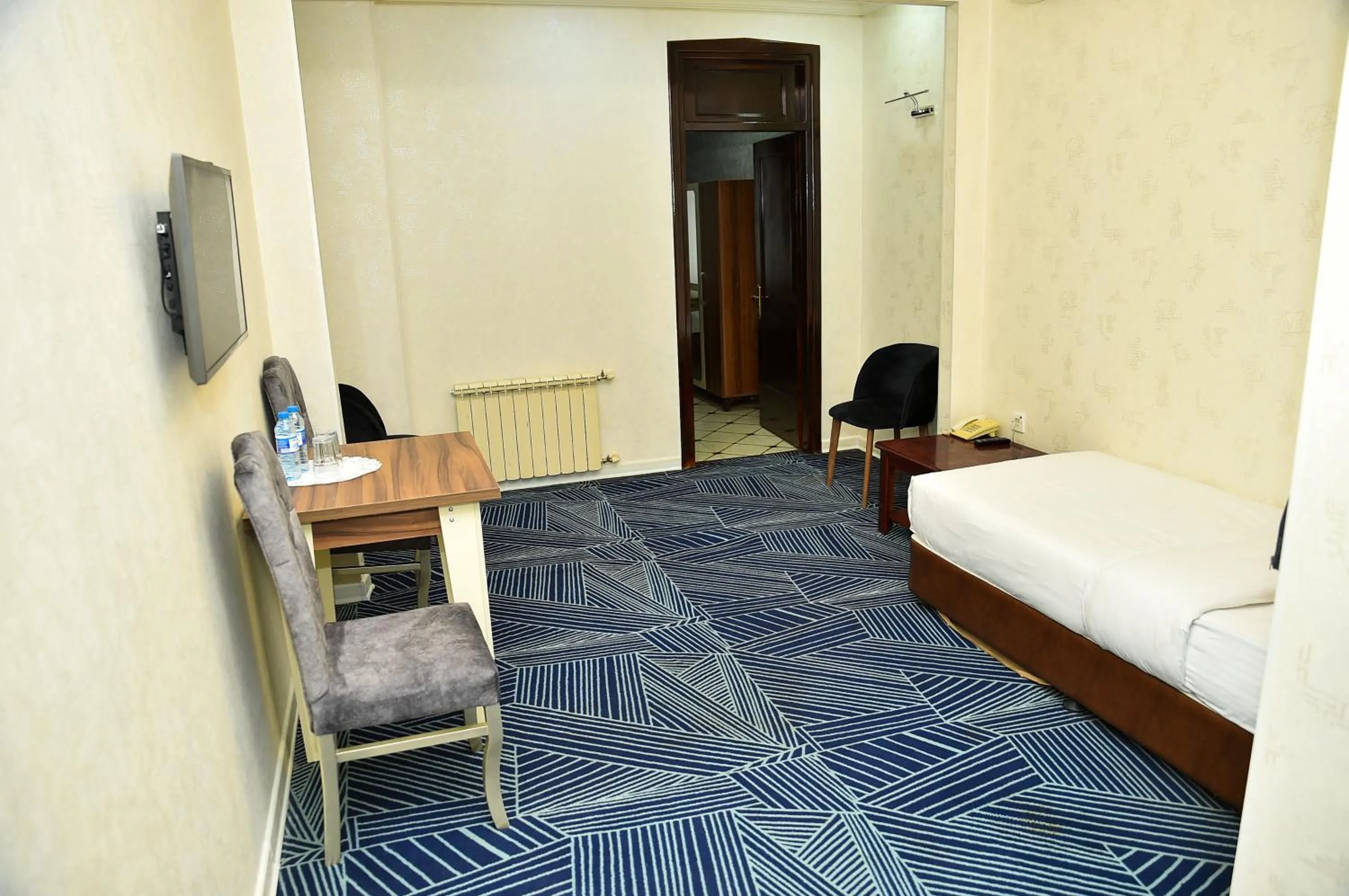 Living room, Bed in Boulevard Rigs Boutique Hotel