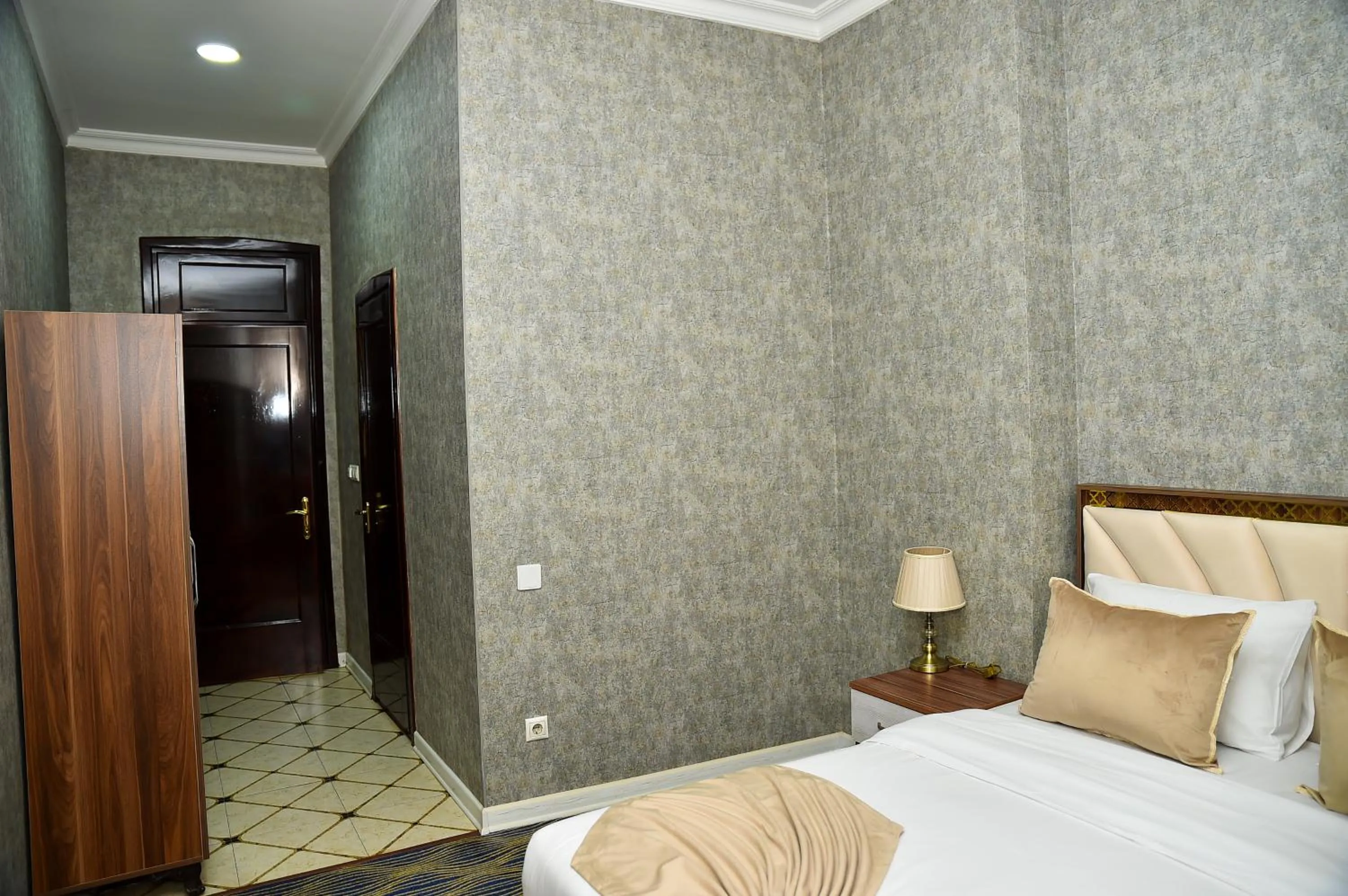 Bed in Boulevard Rigs Boutique Hotel