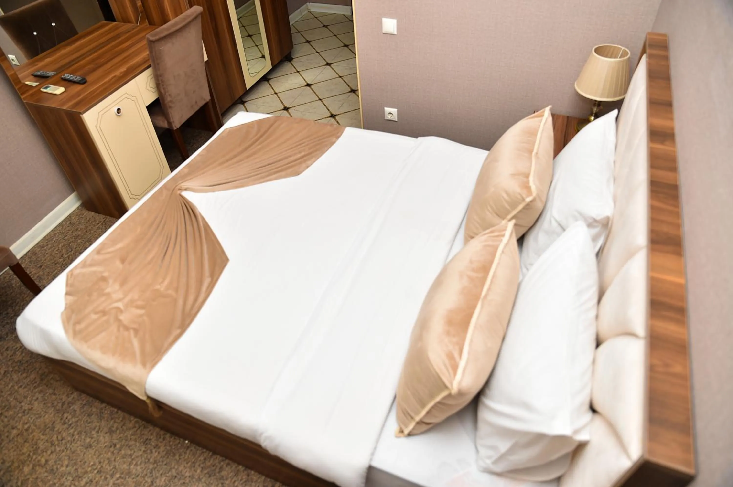 Bed in Boulevard Rigs Boutique Hotel