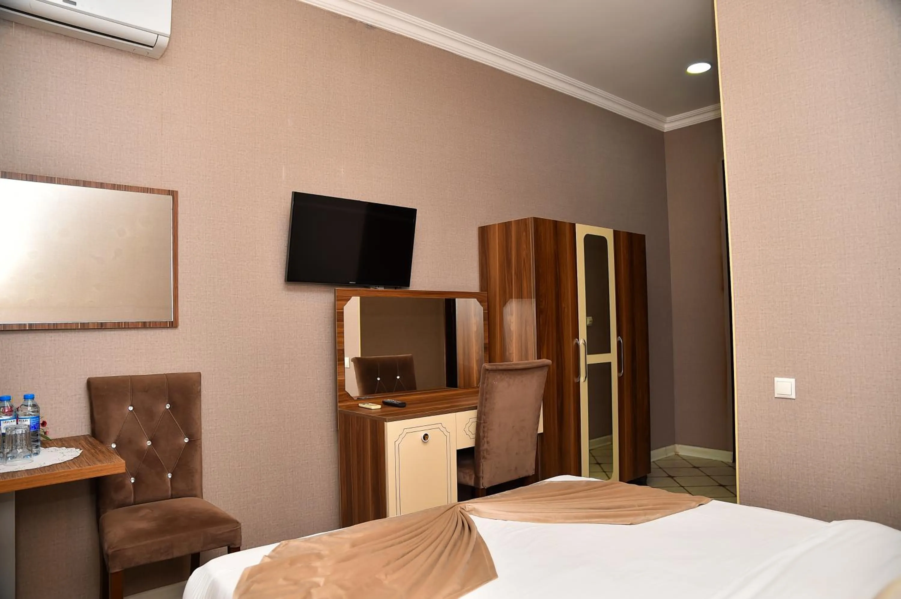 Bed in Boulevard Rigs Boutique Hotel