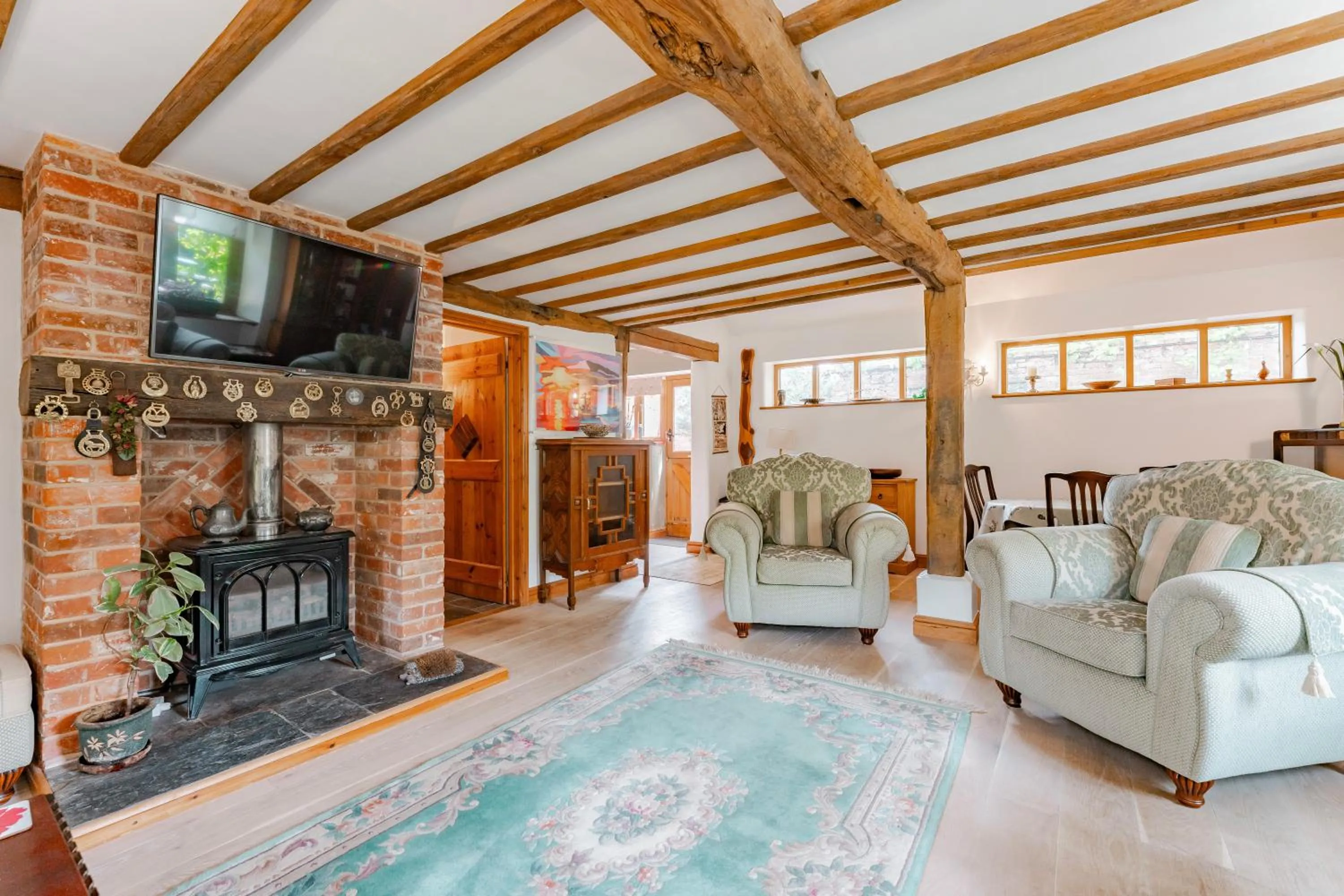 TV and multimedia in the Orangery - BnB Suites