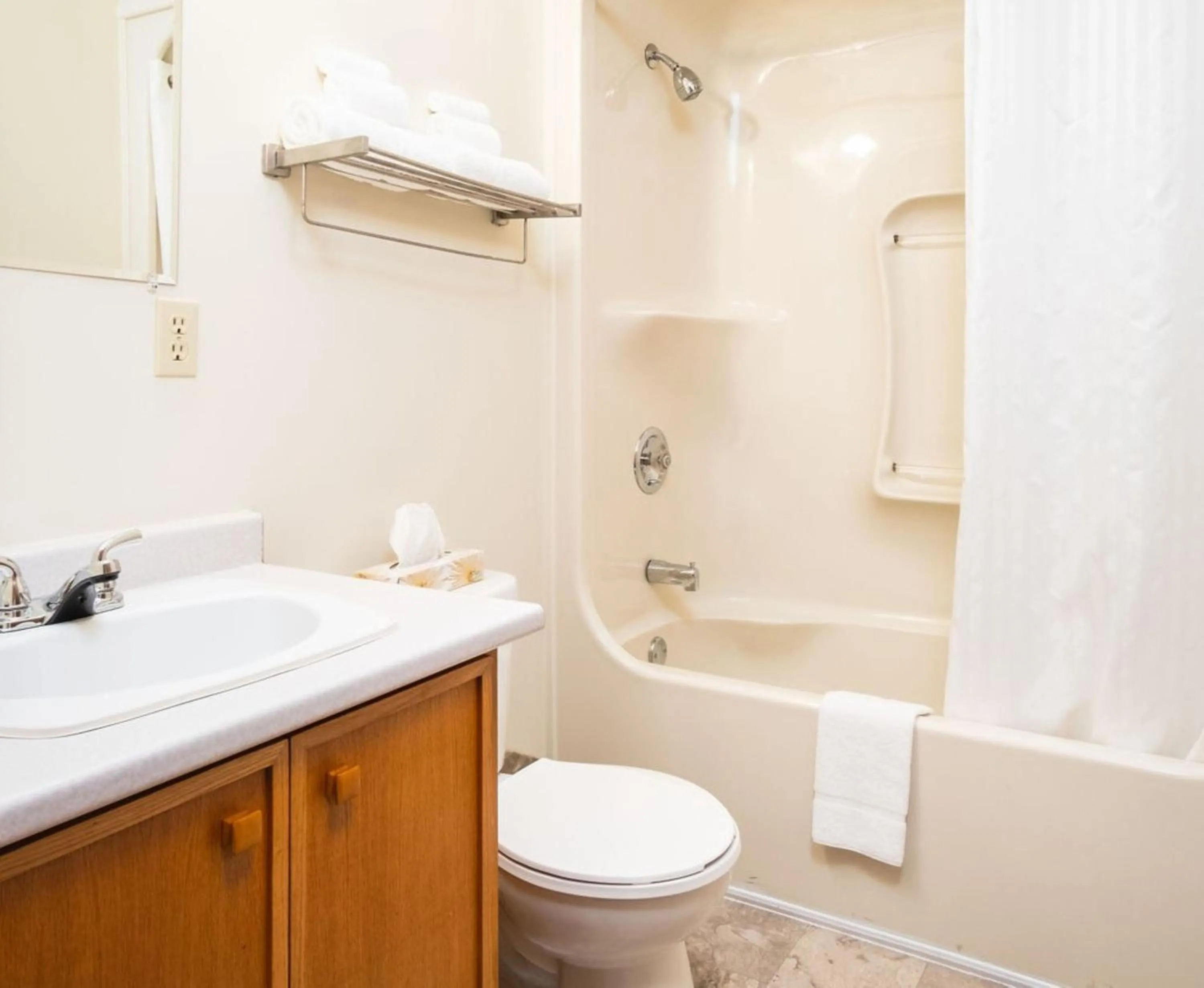 Shower in Hebridean Motel