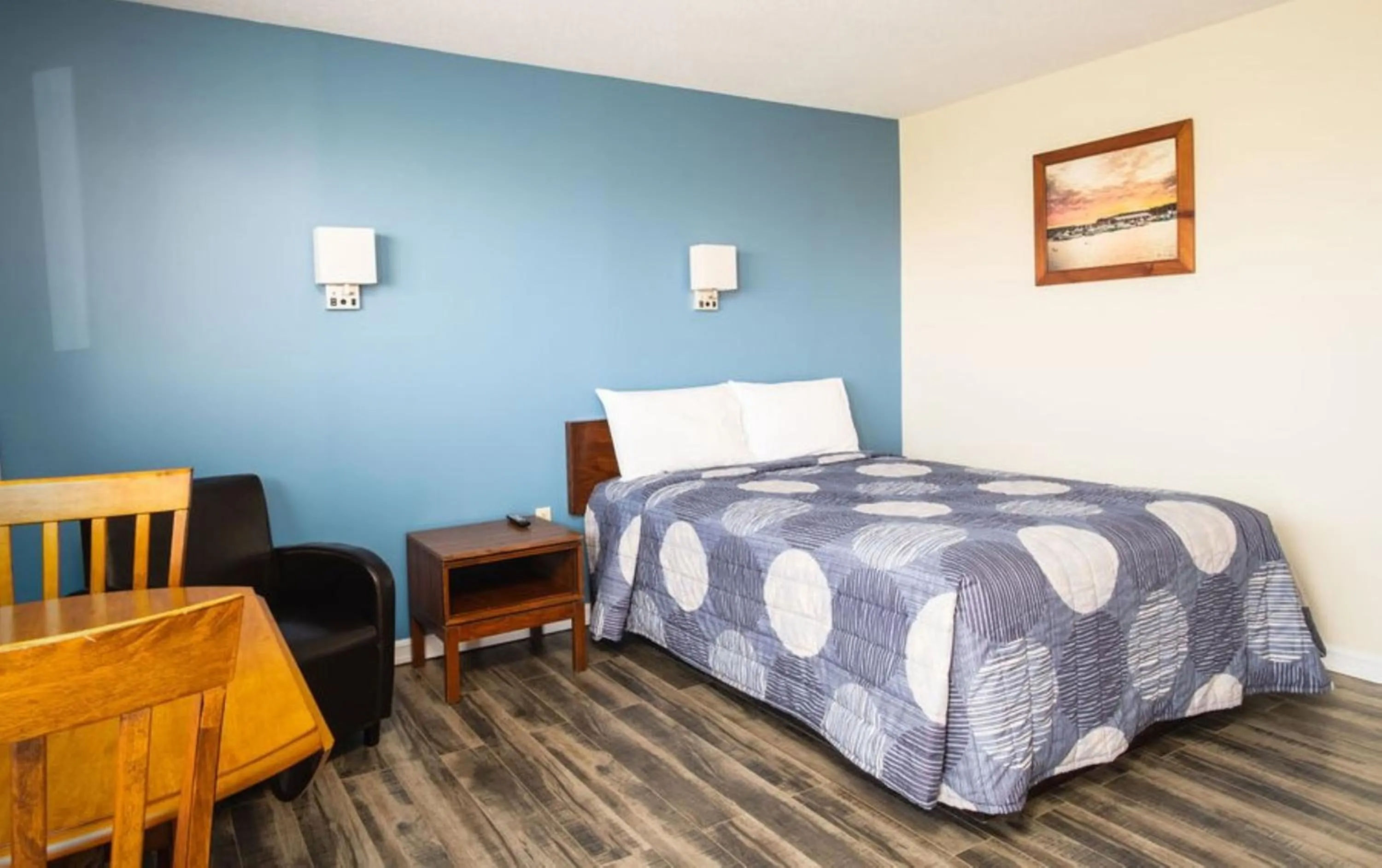 Bedroom, Bed in Hebridean Motel