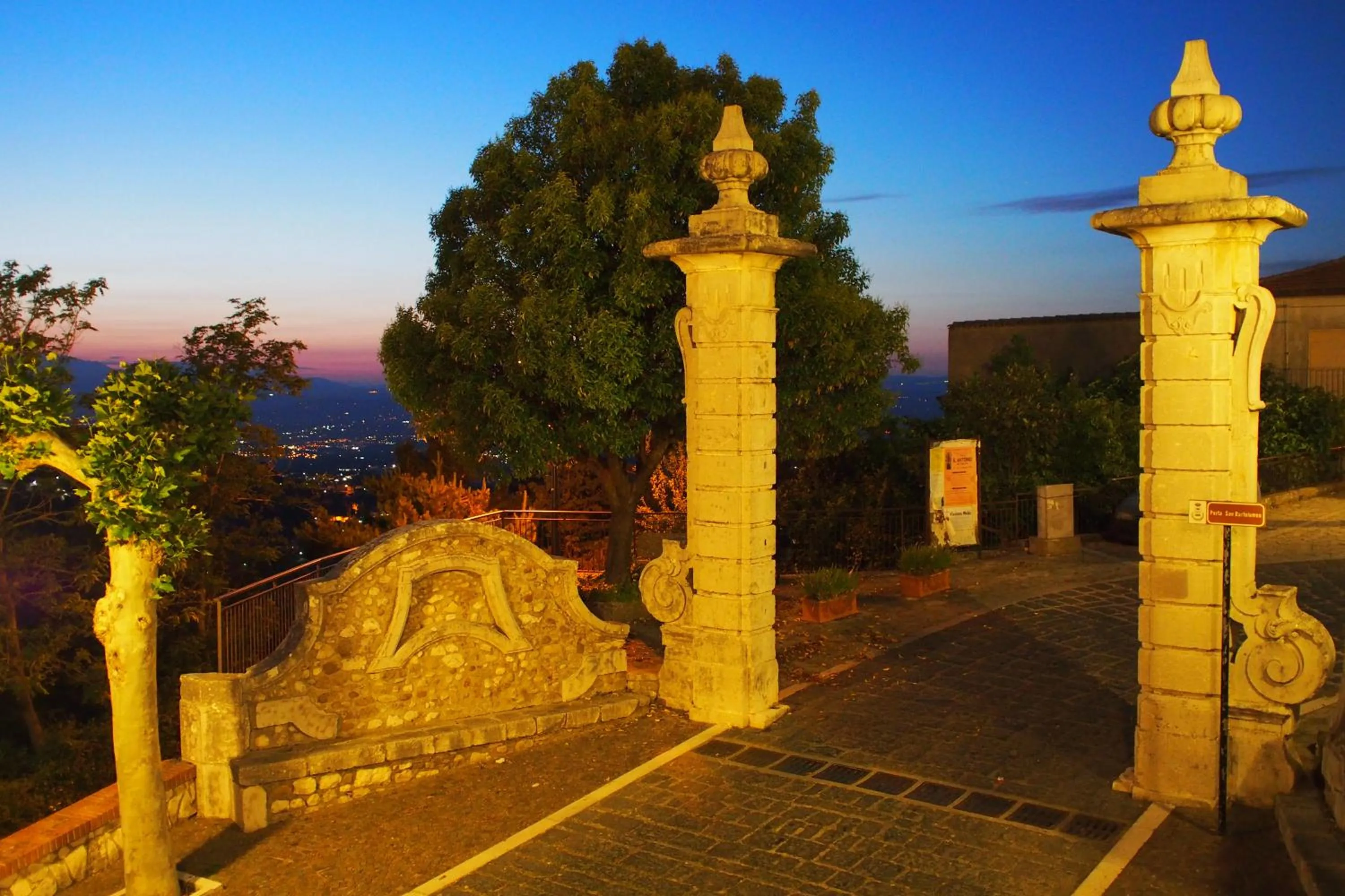 Area and facilities in Palazzo Ruggiero