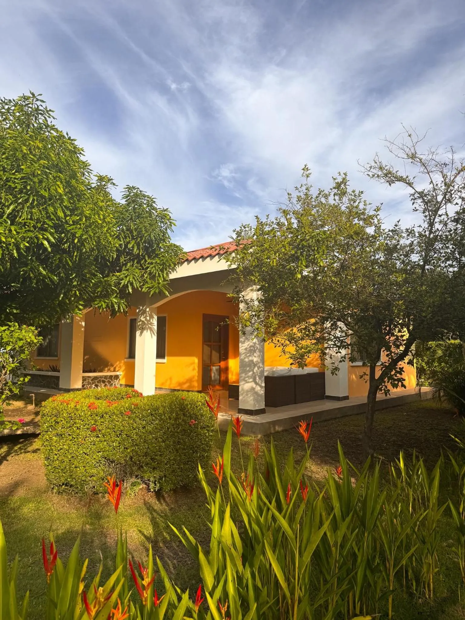 Garden view in Sueño al Mar Residence & Hotel