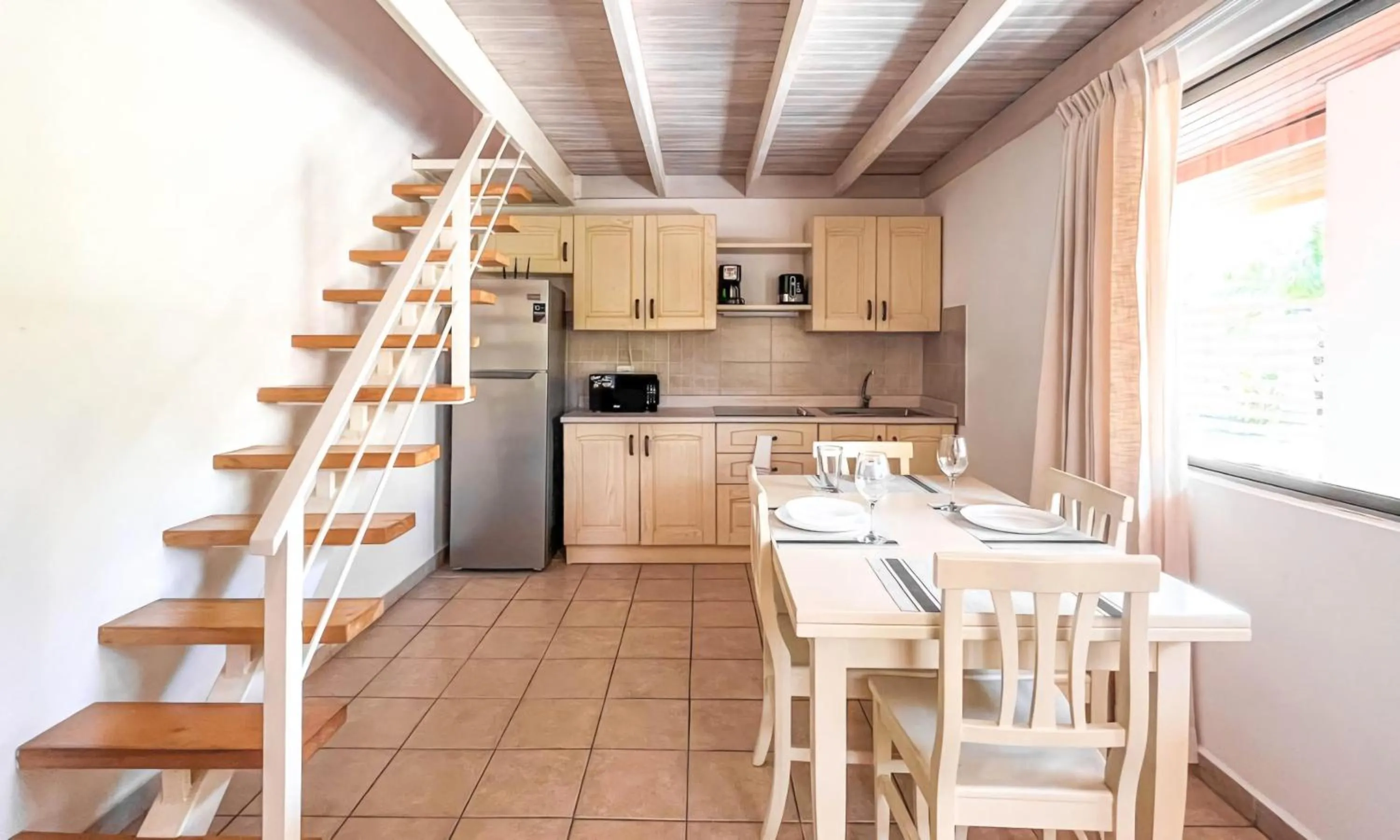 kitchen in Sueño al Mar Residence & Hotel