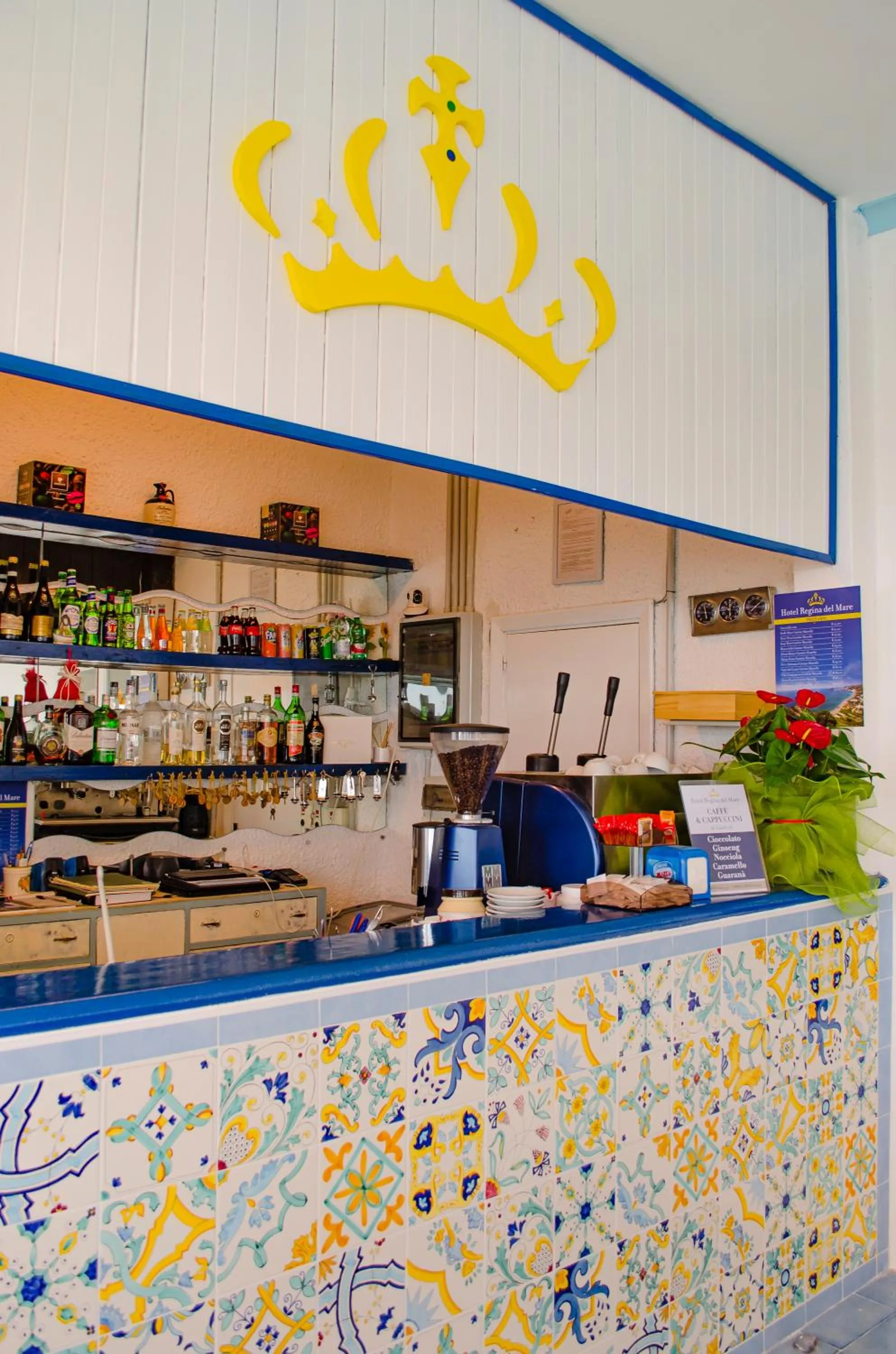 Lounge or bar in Hotel Regina del Mare