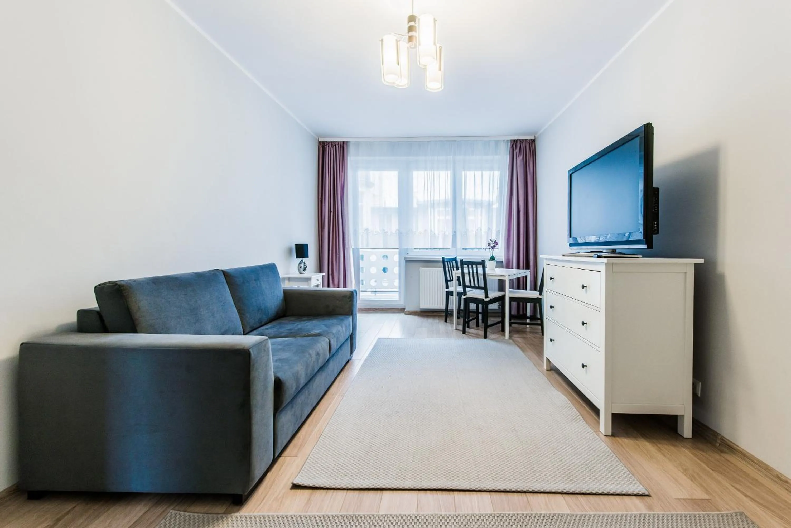 Living room in Sopot Pułaskiego