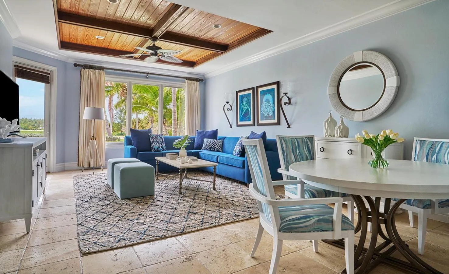 Living room in Grand Isle Resort & Residences