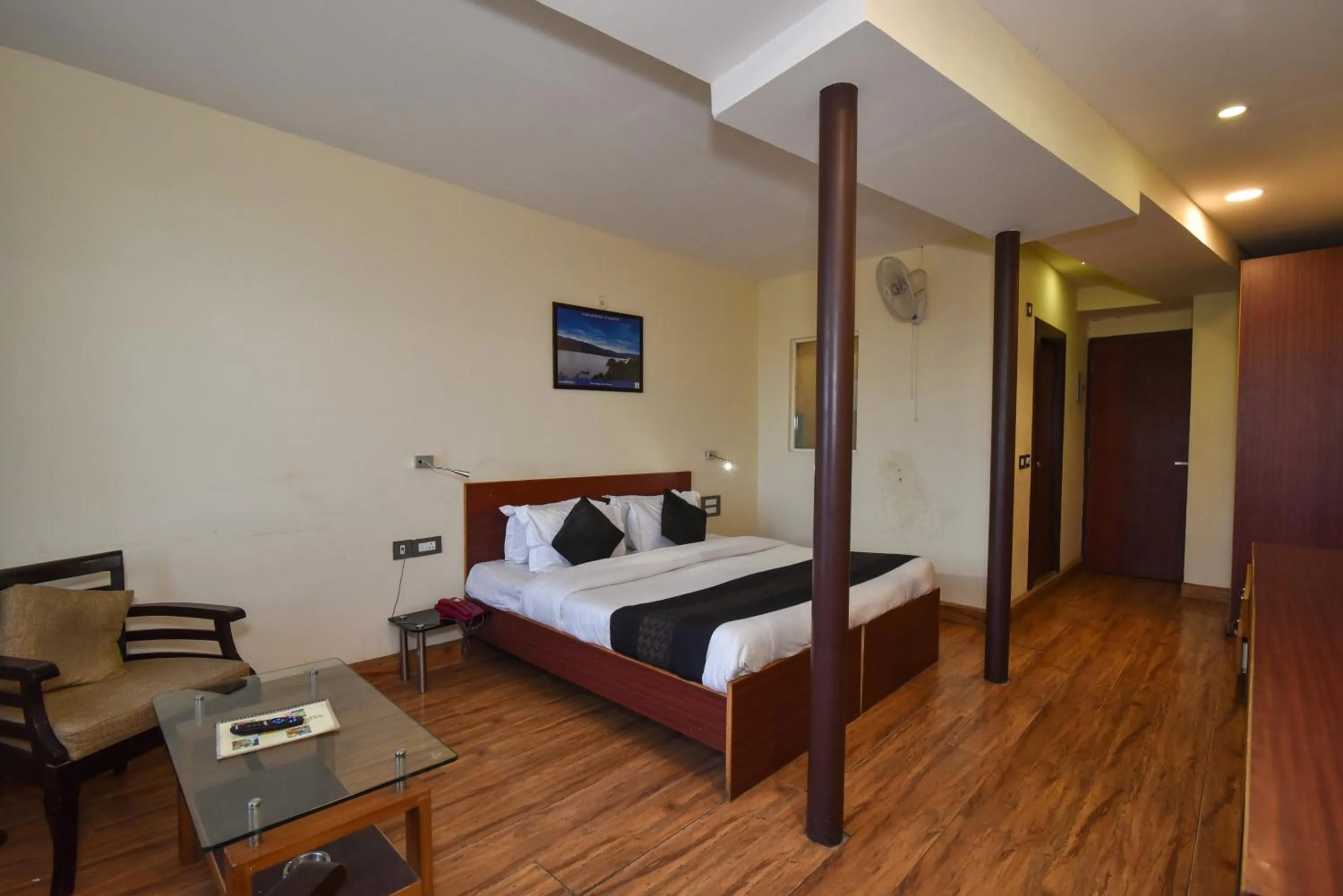 Bed in Hotel M AND RESORT