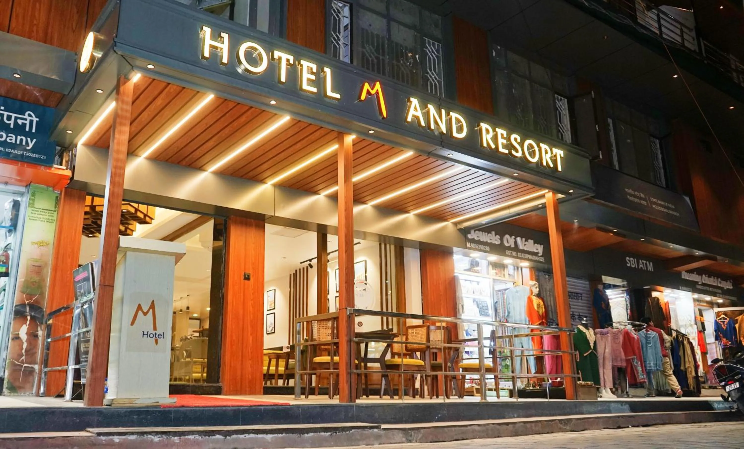 Facade/entrance in Hotel M AND RESORT