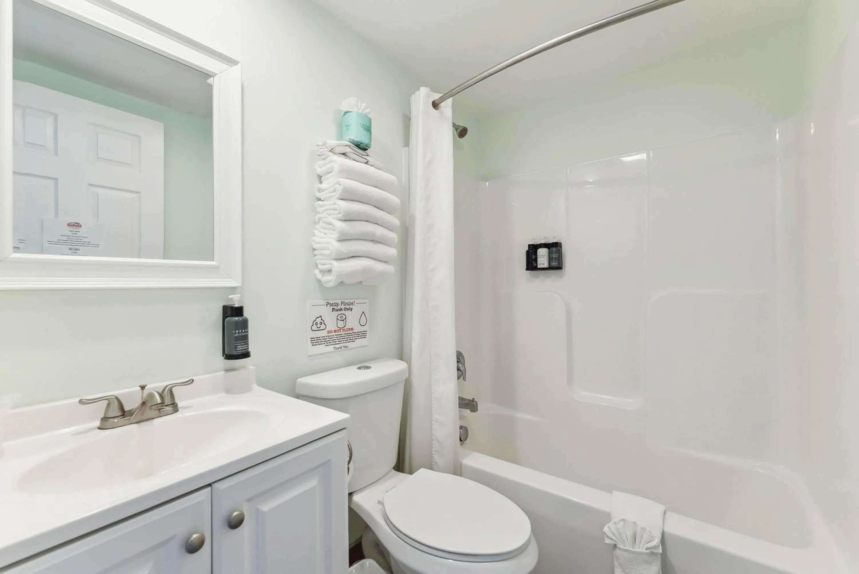 Bathroom in Daytona Inn and Suites