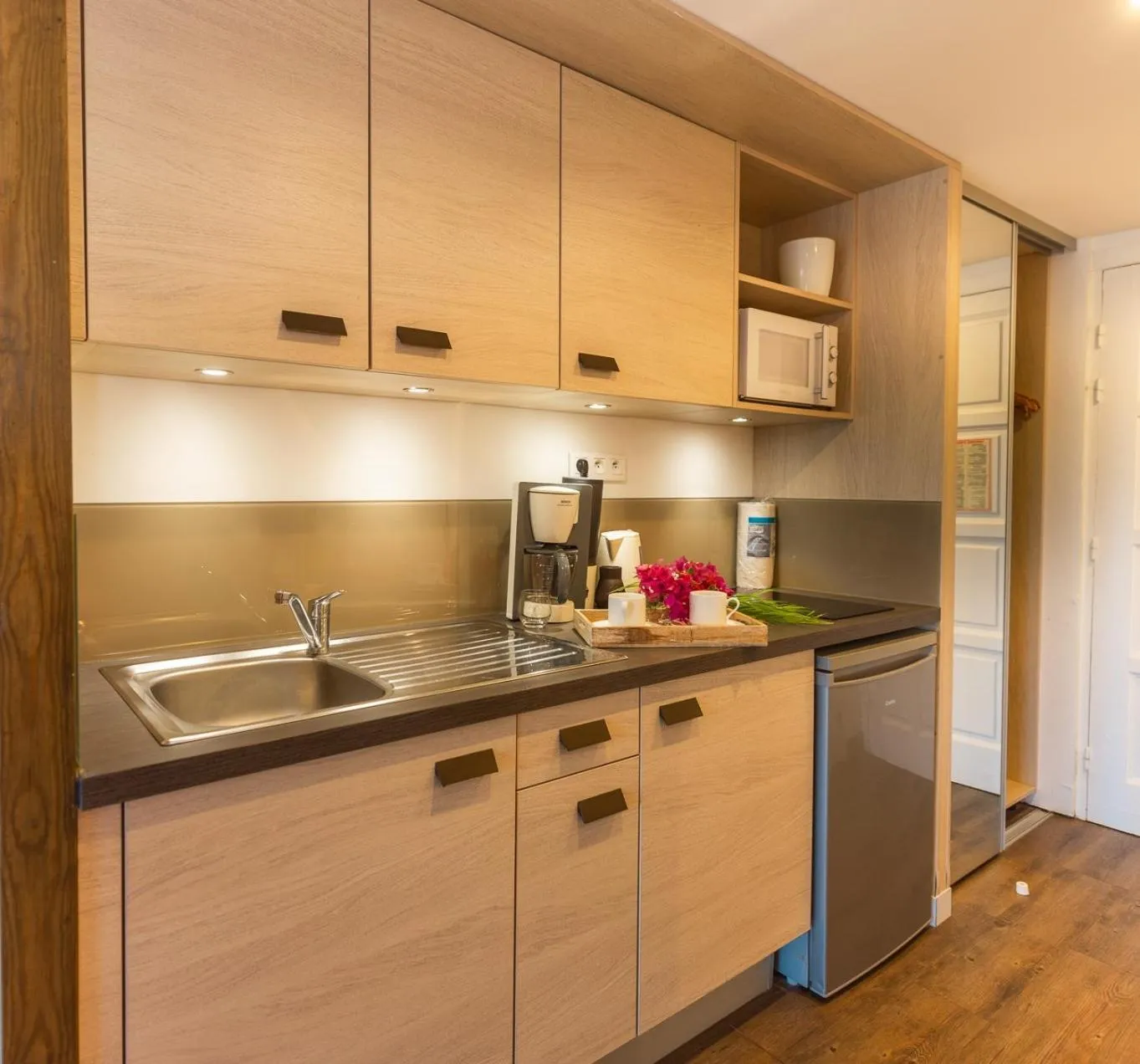 kitchen in Orient Bay Palm Court Residence 4 Stars