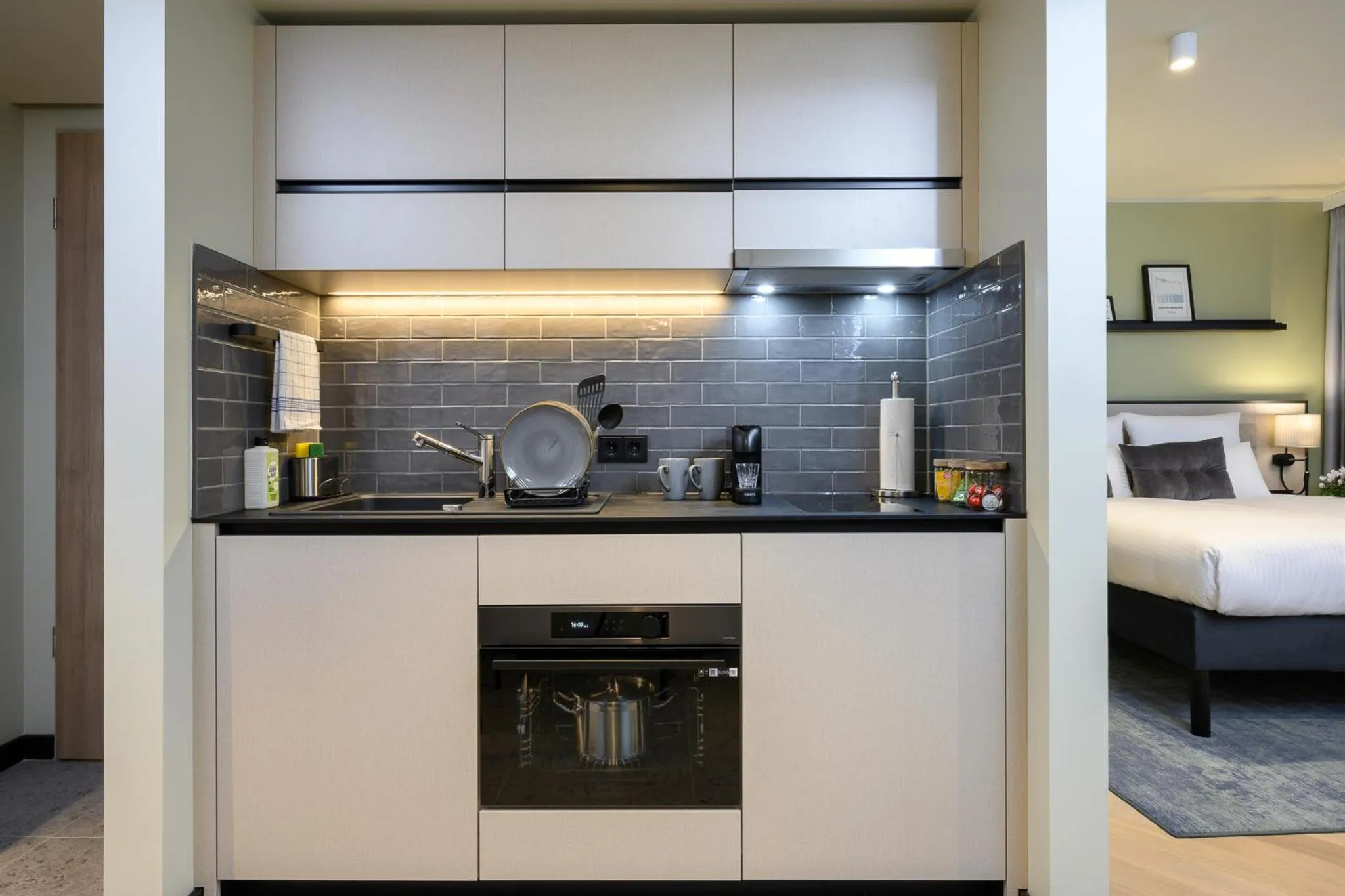 Coffee/tea facilities, Bed in master Altona