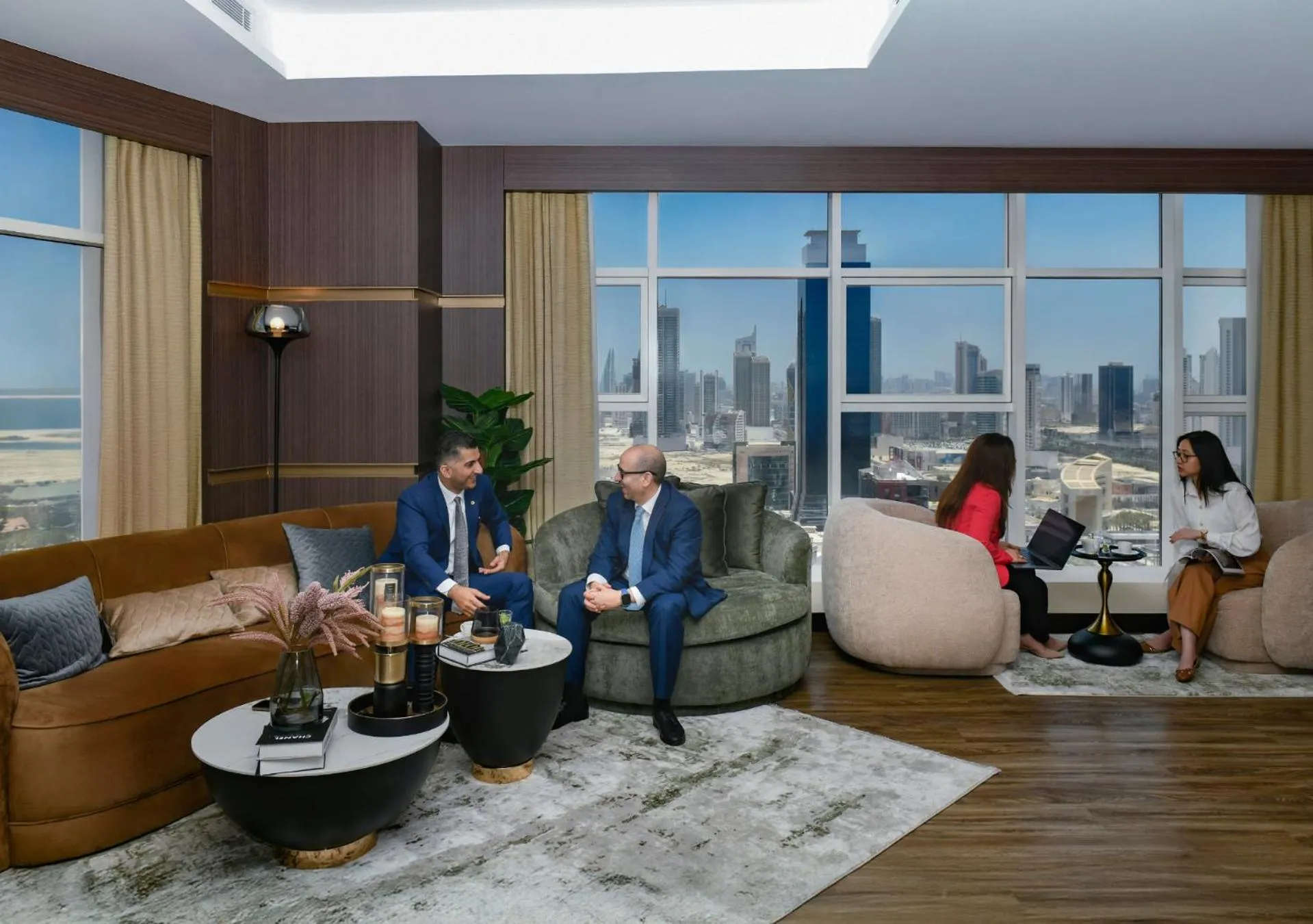 Seating area in Swiss-Belhotel Seef Bahrain