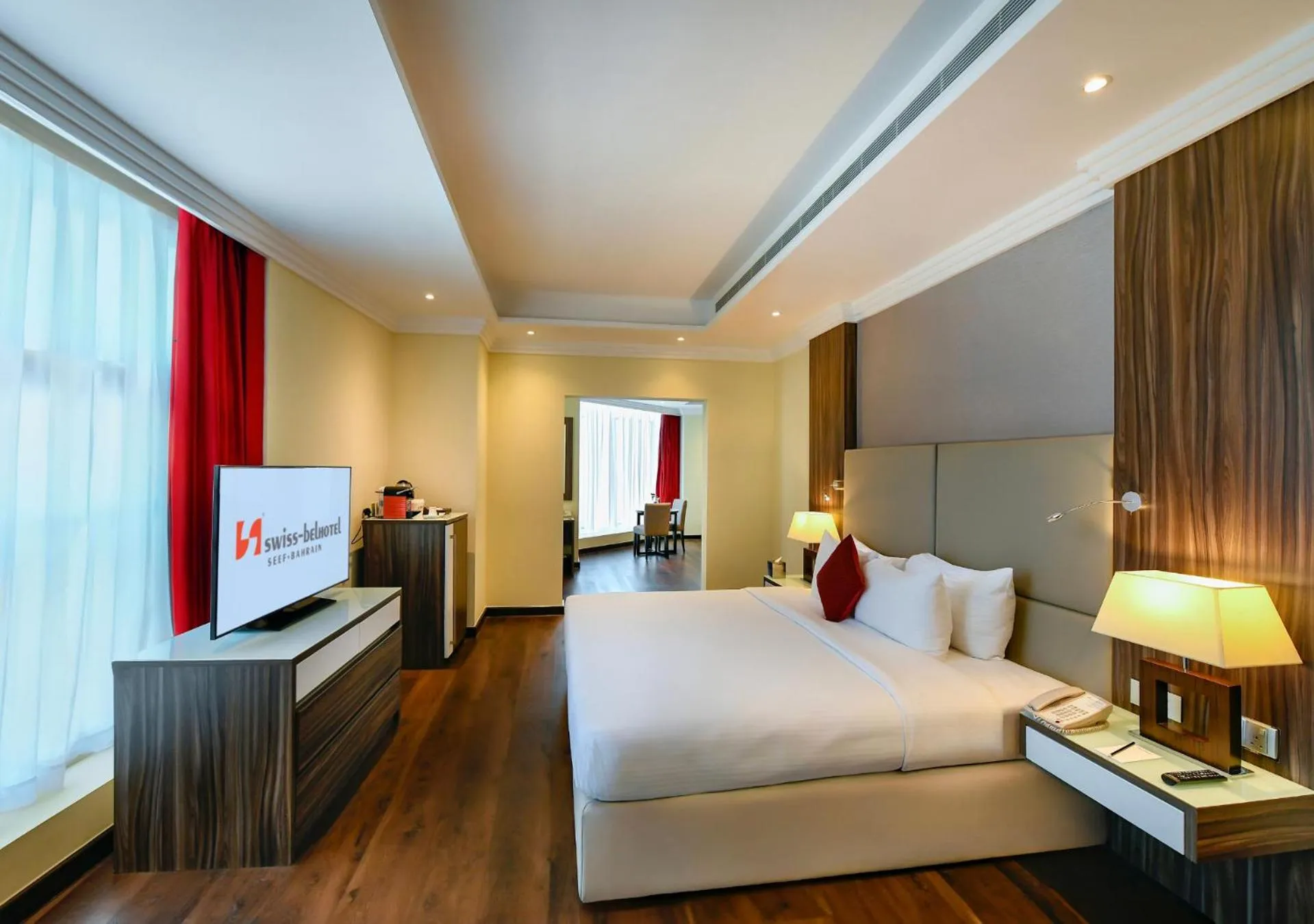 Bed in Swiss-Belhotel Seef Bahrain