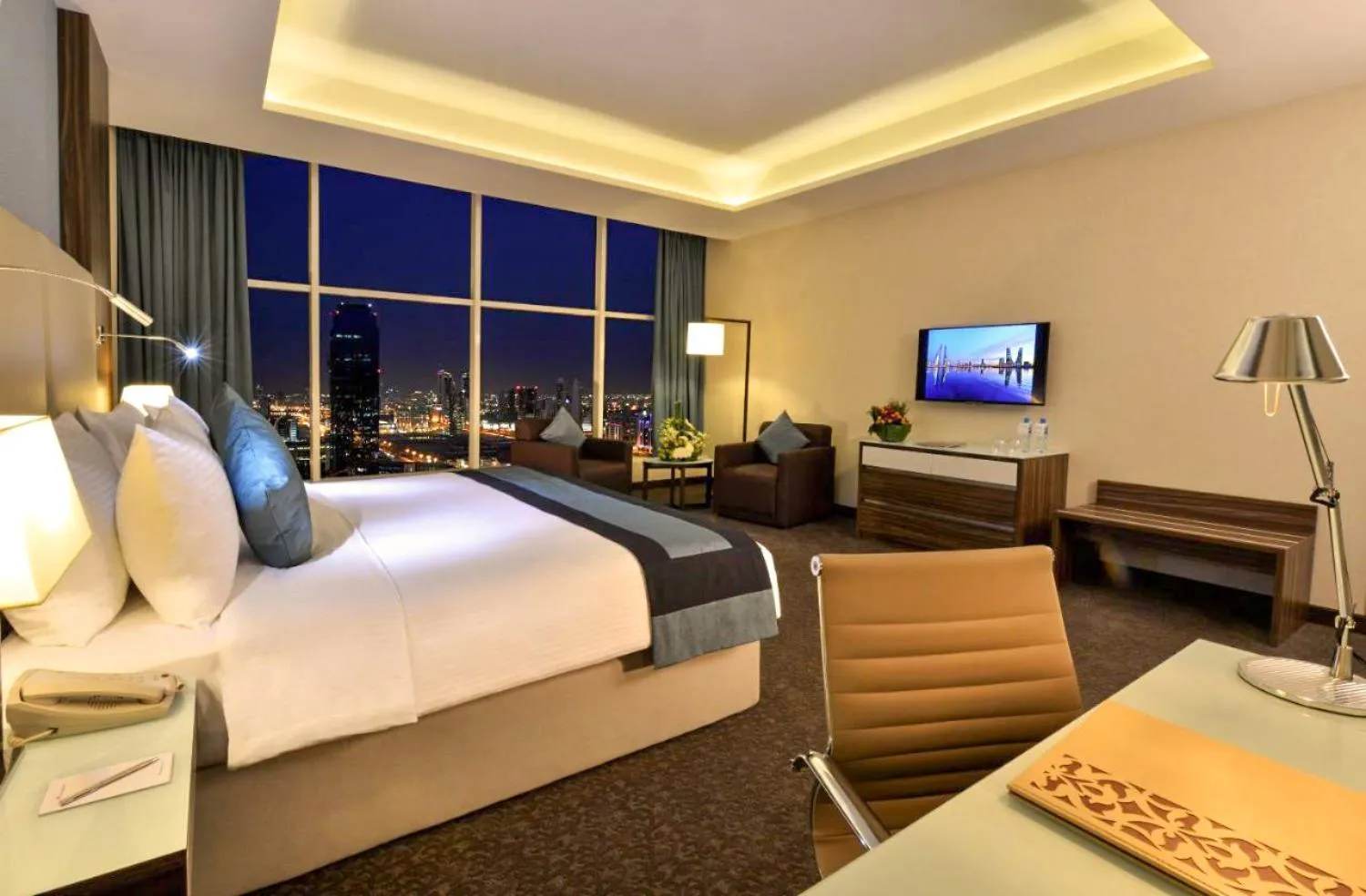 Bed in Swiss-Belhotel Seef Bahrain
