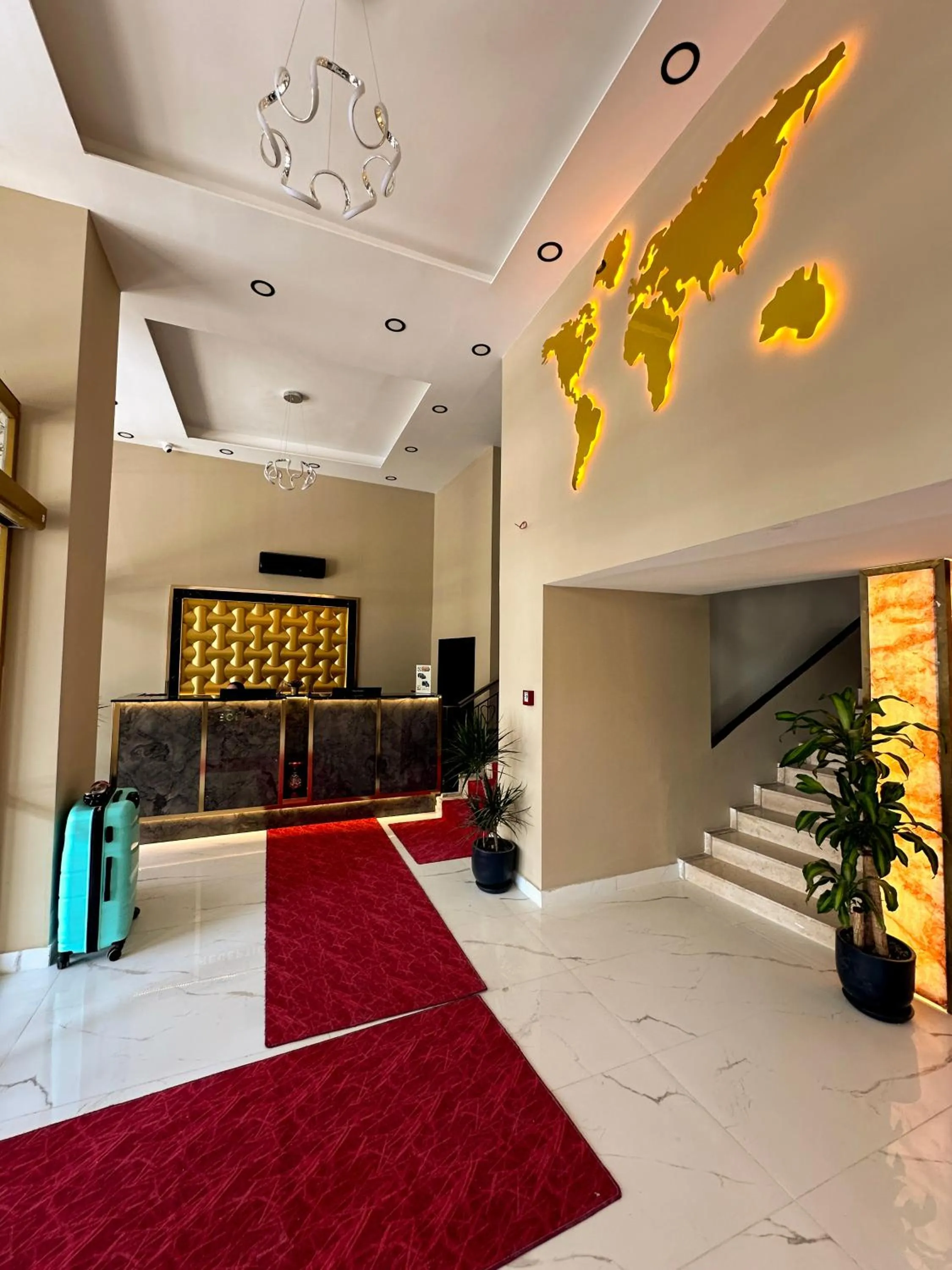 Living room, Lobby/Reception in Arikan Inn Hotel