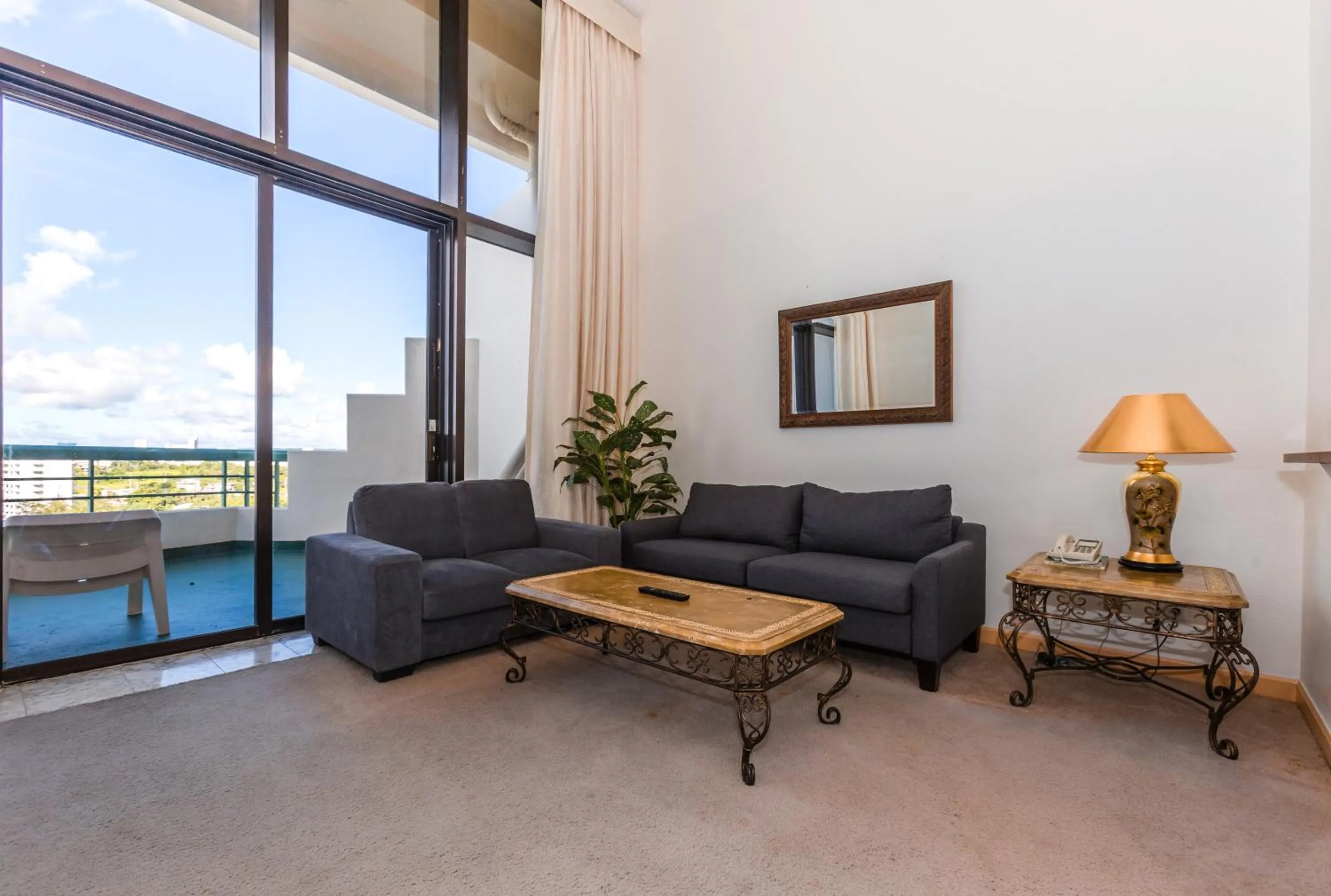 Living room in Alupang Beach Tower